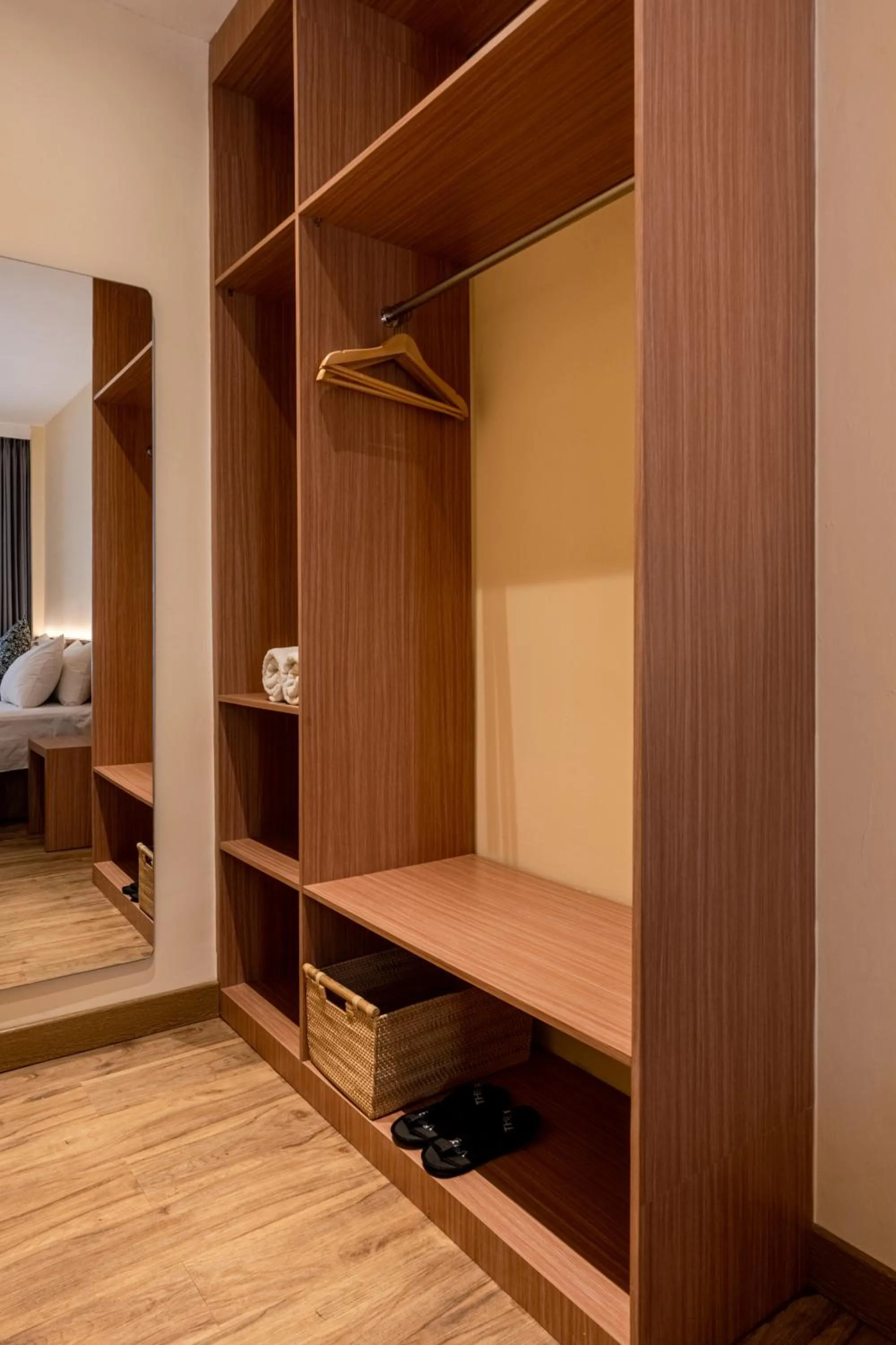 wardrobe, Bed in The Rivavi Legian