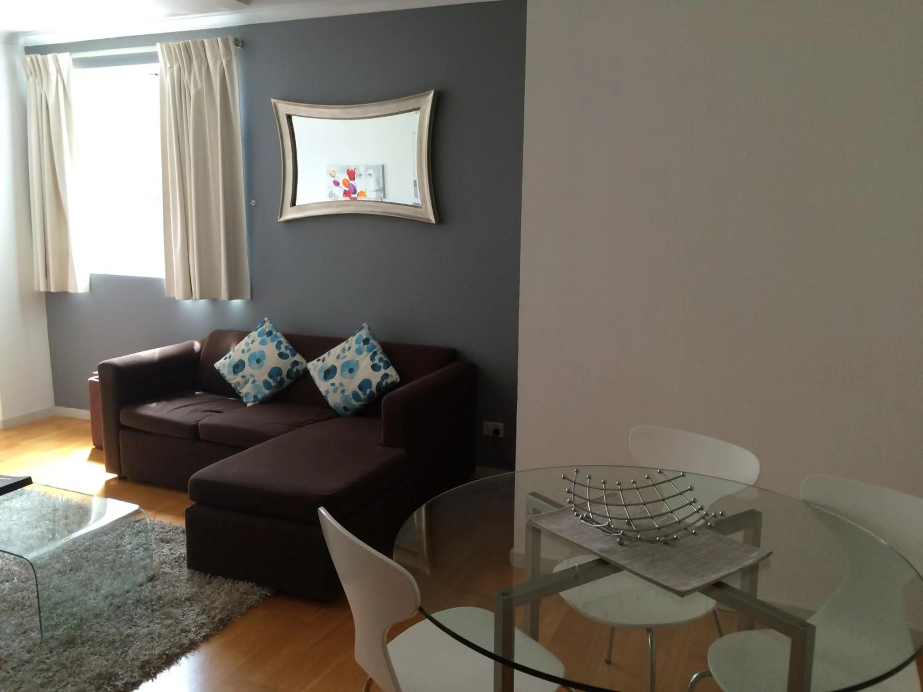 Living room in Frisco Apartments