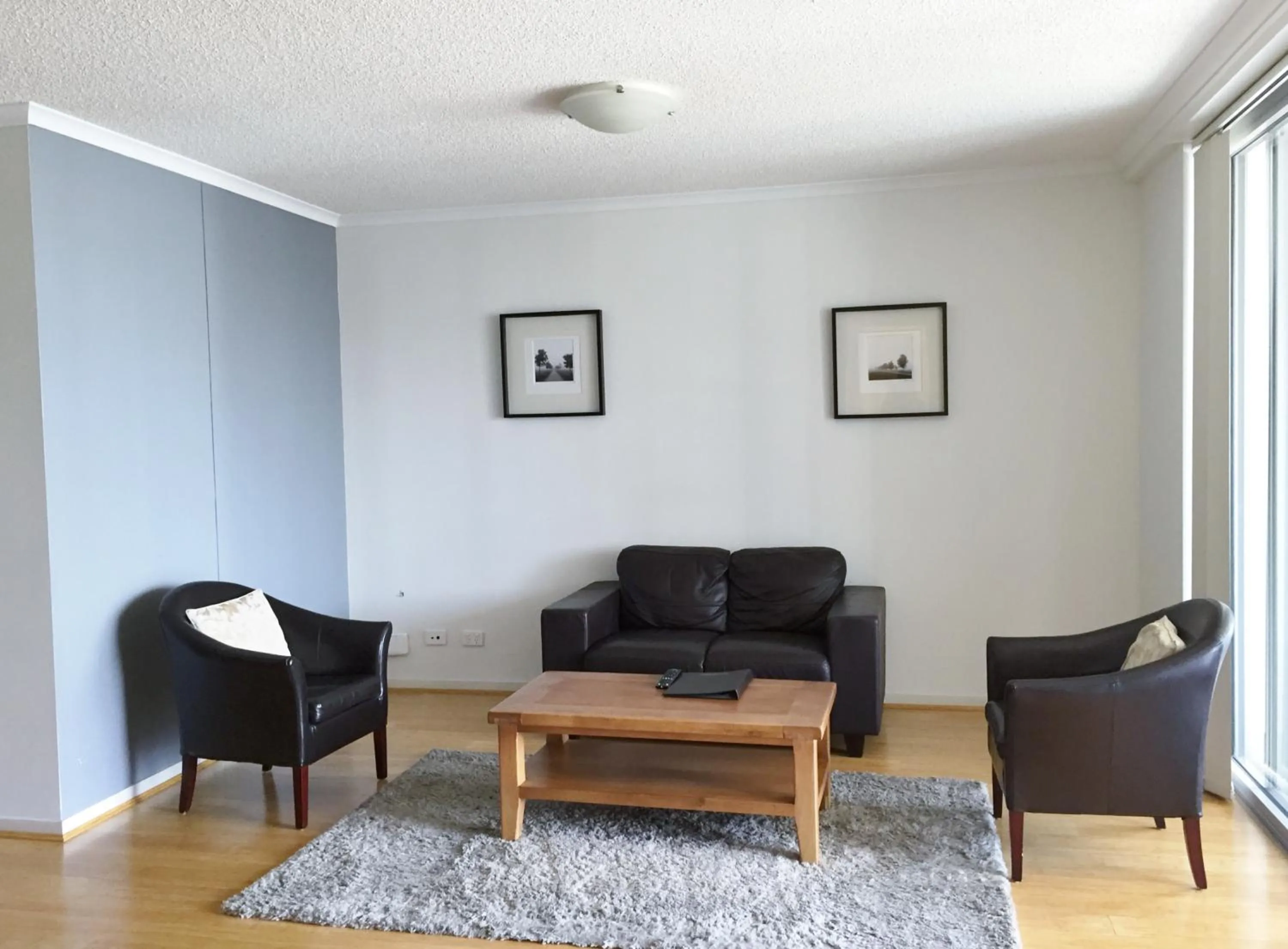 Living room in Frisco Apartments