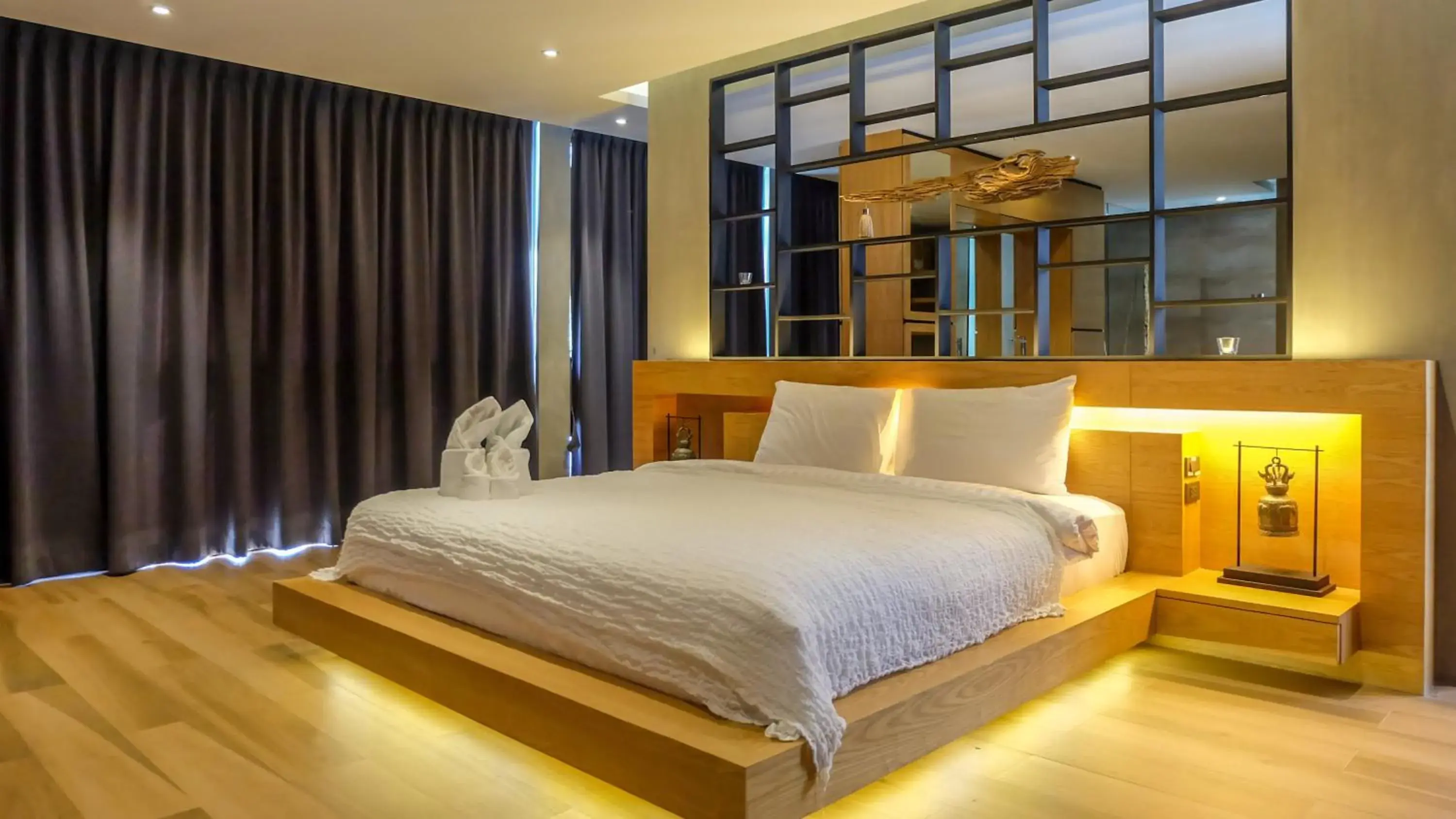 Bedroom, Bed in The Woods Natural Park Resort Phuket Bedroom, Bed in The Woods Natural Park Resort Phuket