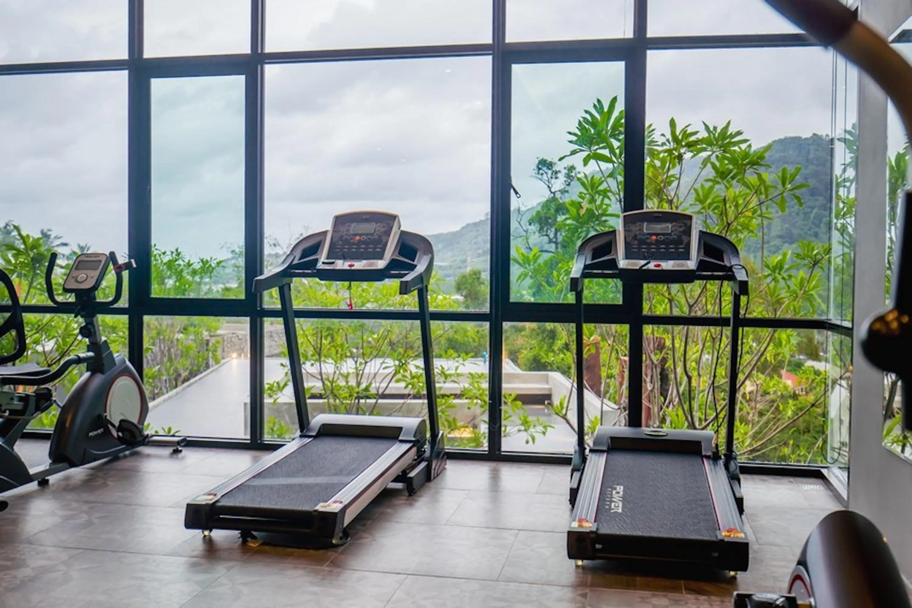 Fitness centre/facilities in The Woods Natural Park Resort Phuket