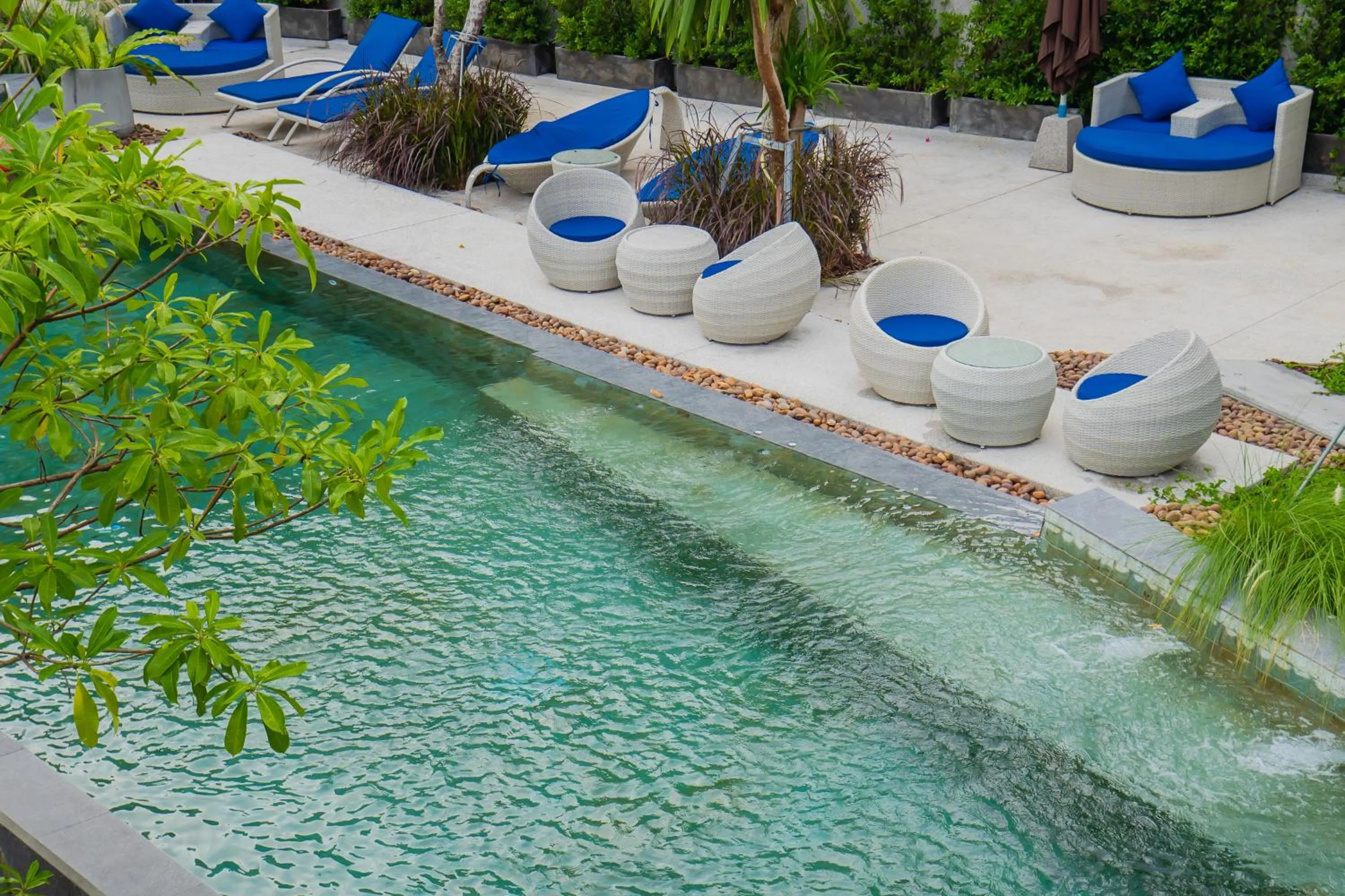 Swimming pool in The Woods Natural Park Resort Phuket