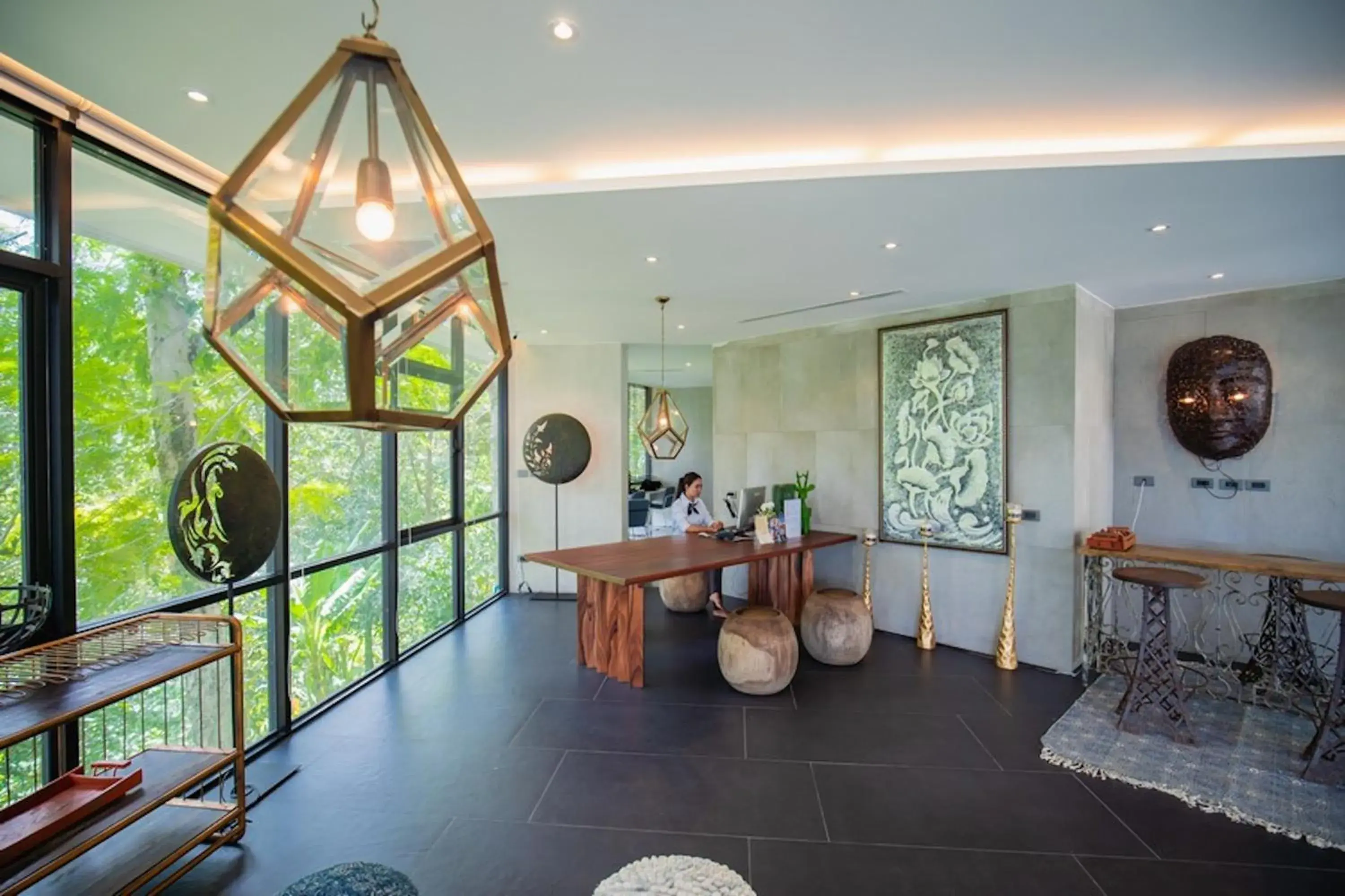 Lobby or reception in The Woods Natural Park Resort Phuket Lobby or reception in The Woods Natural Park Resort Phuket
