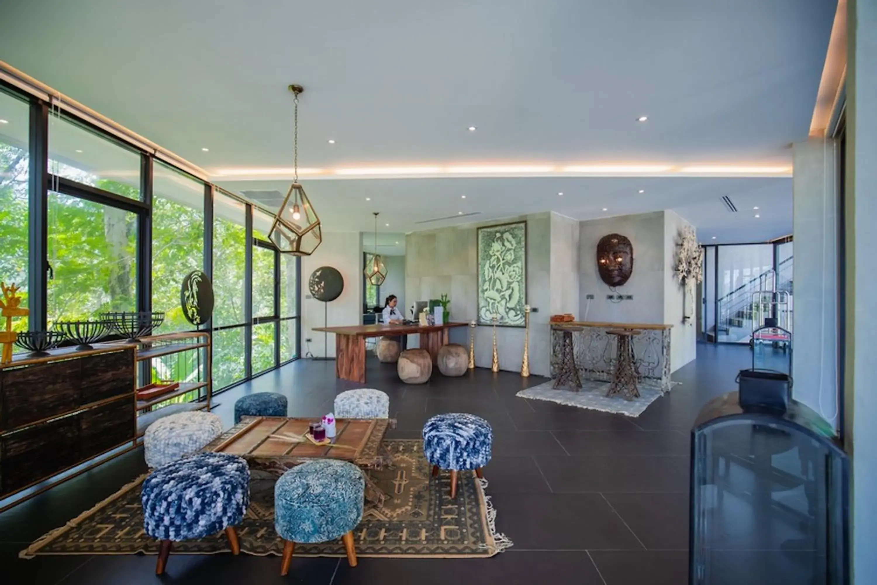 Lobby or reception in The Woods Natural Park Resort Phuket Lobby or reception in The Woods Natural Park Resort Phuket