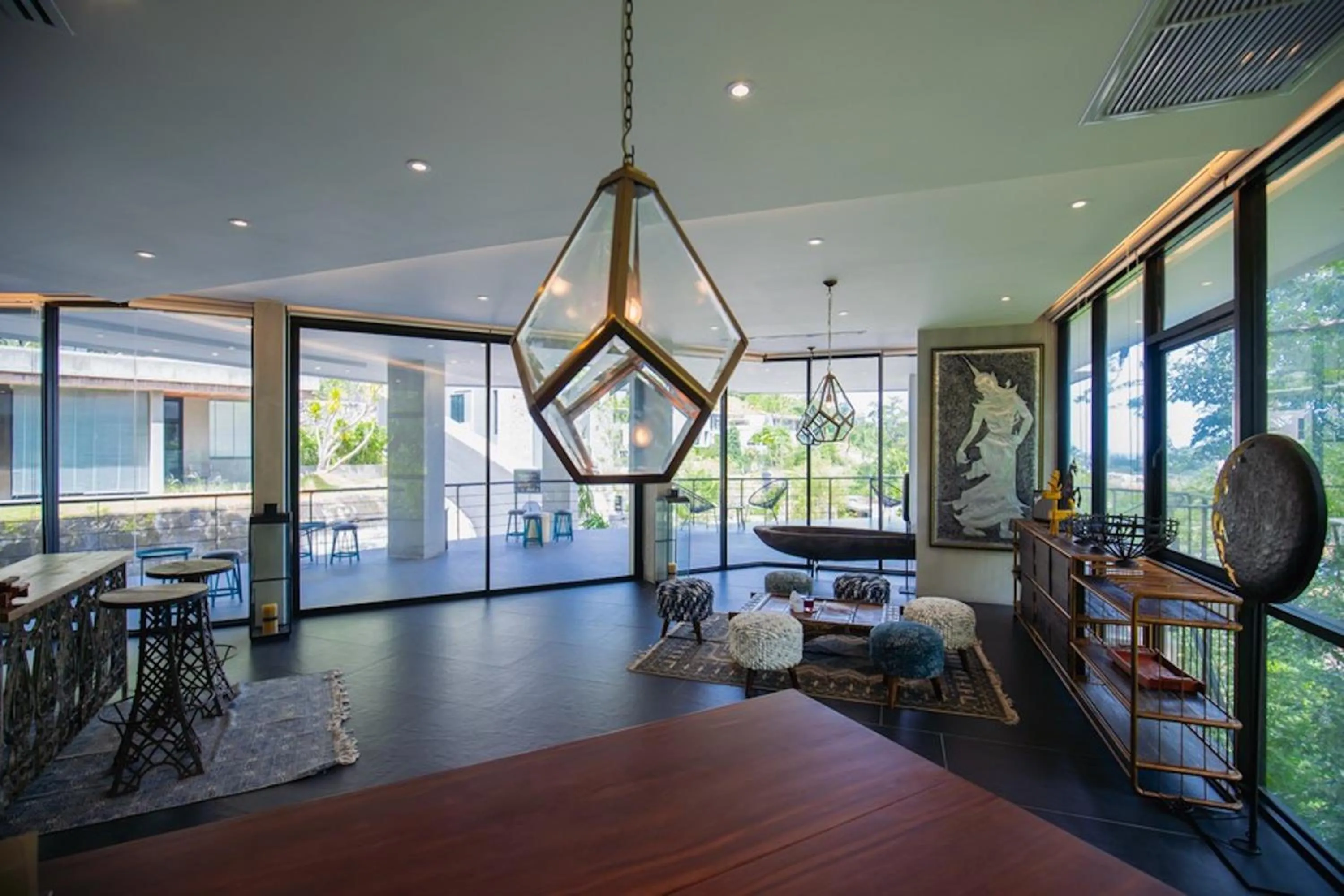 Lobby or reception in The Woods Natural Park Resort Phuket