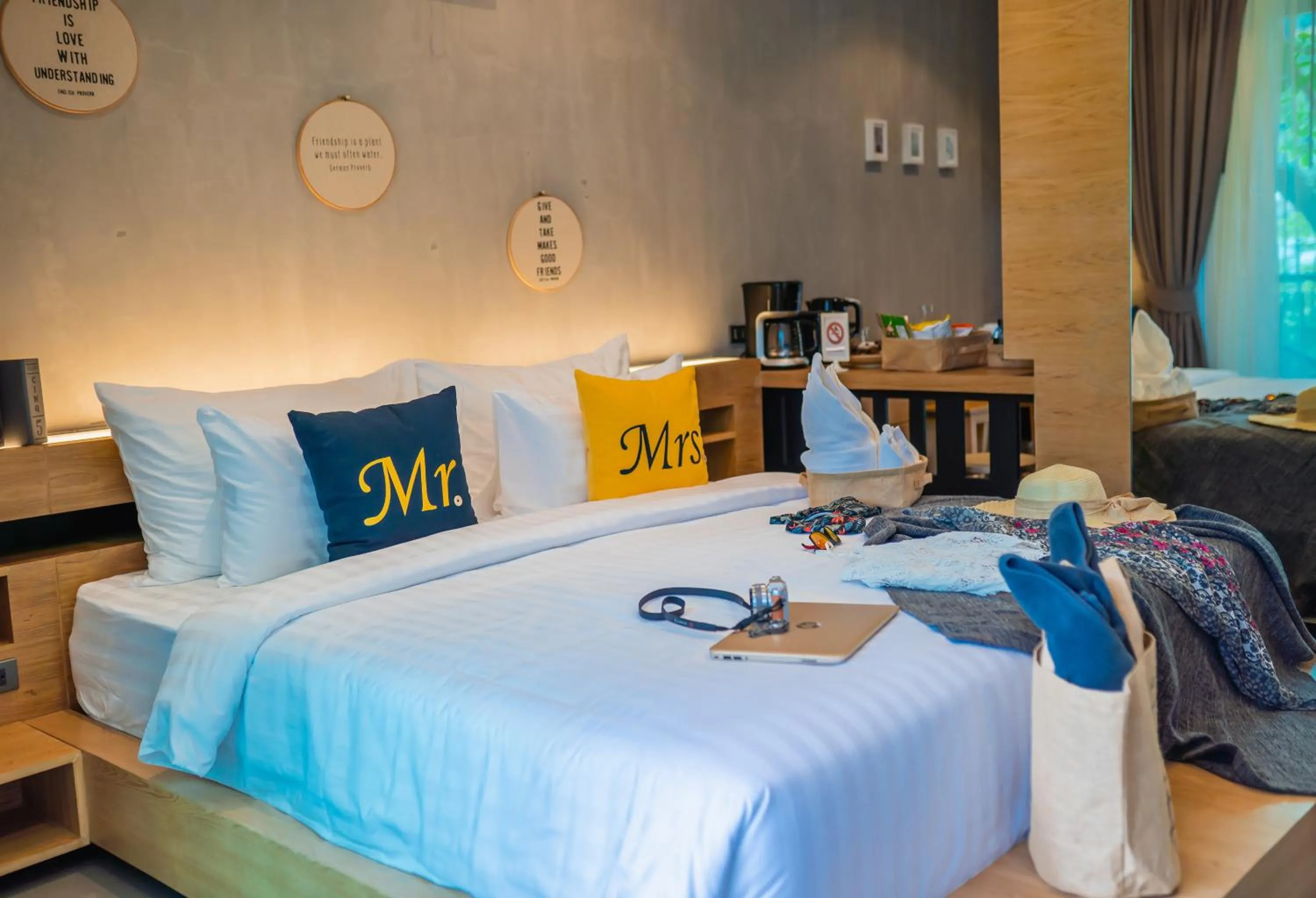 Bedroom, Bed in The Woods Natural Park Resort Phuket