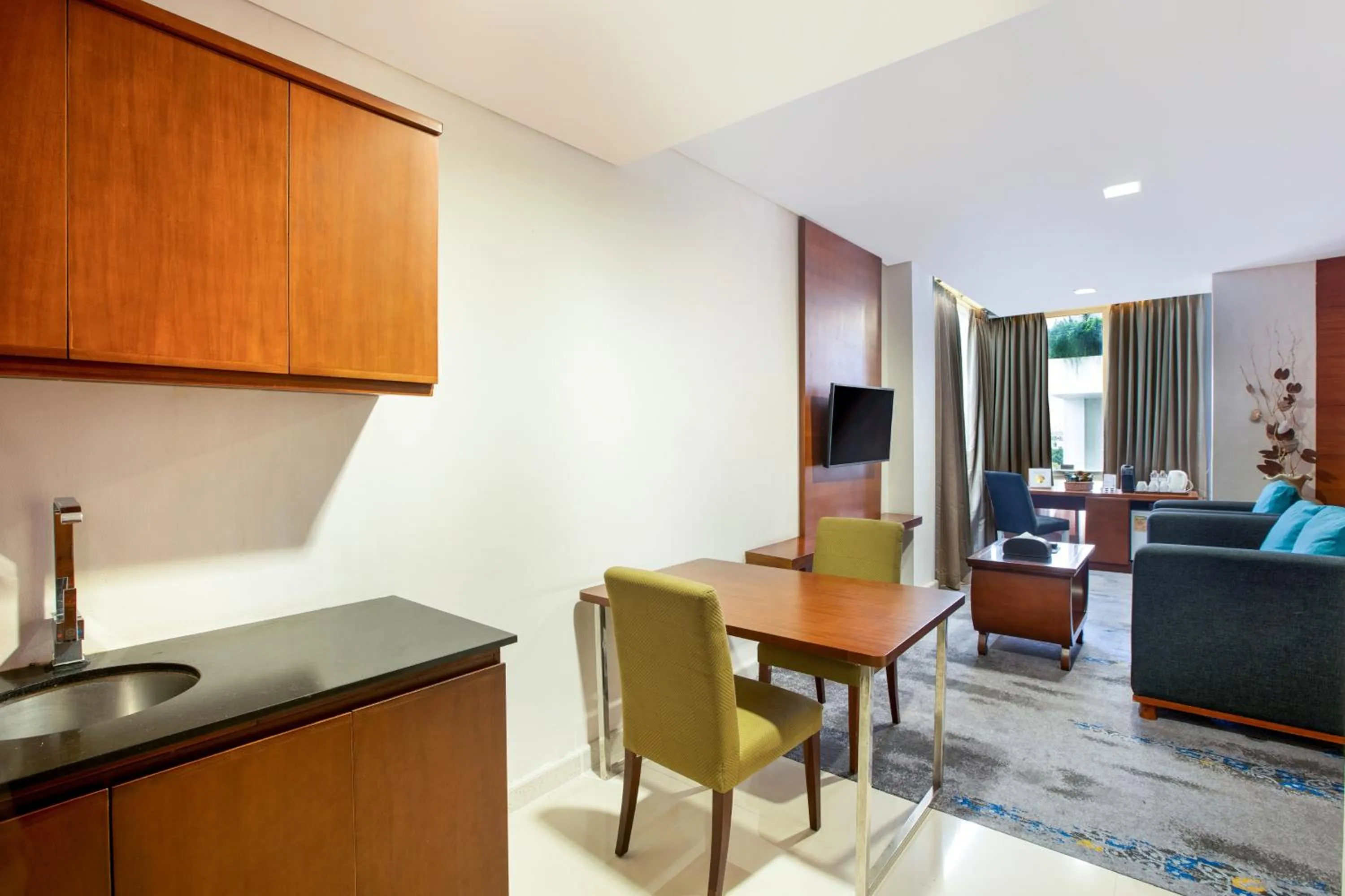 Living room in Jambuluwuk Malioboro Hotel Yogyakarta