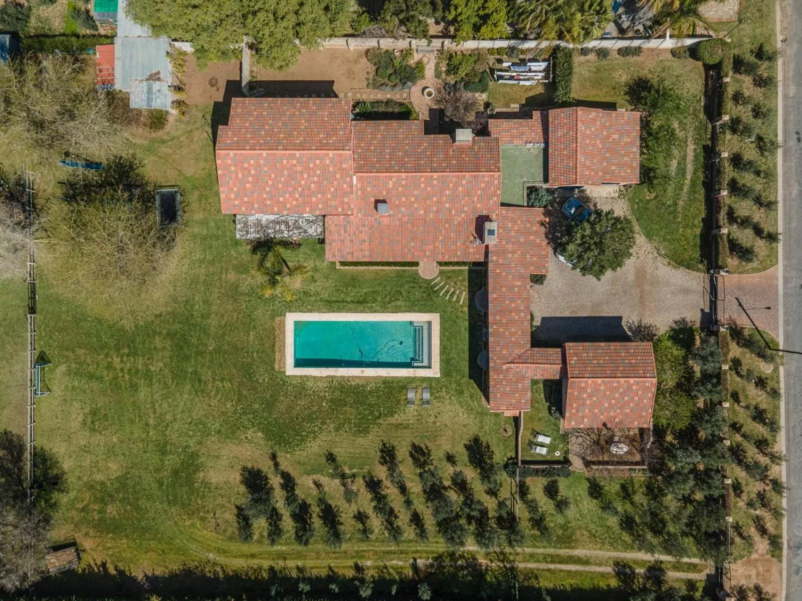 Bird's eye view in Hartland Garden Suite