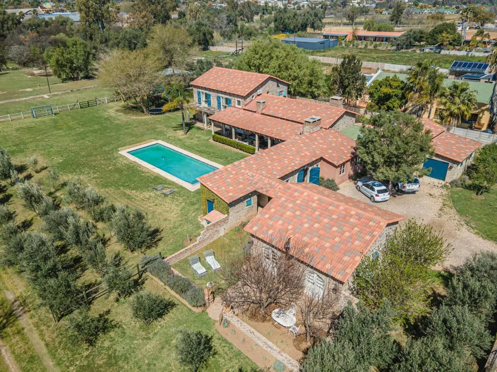 Bird's eye view in Hartland Garden Suite