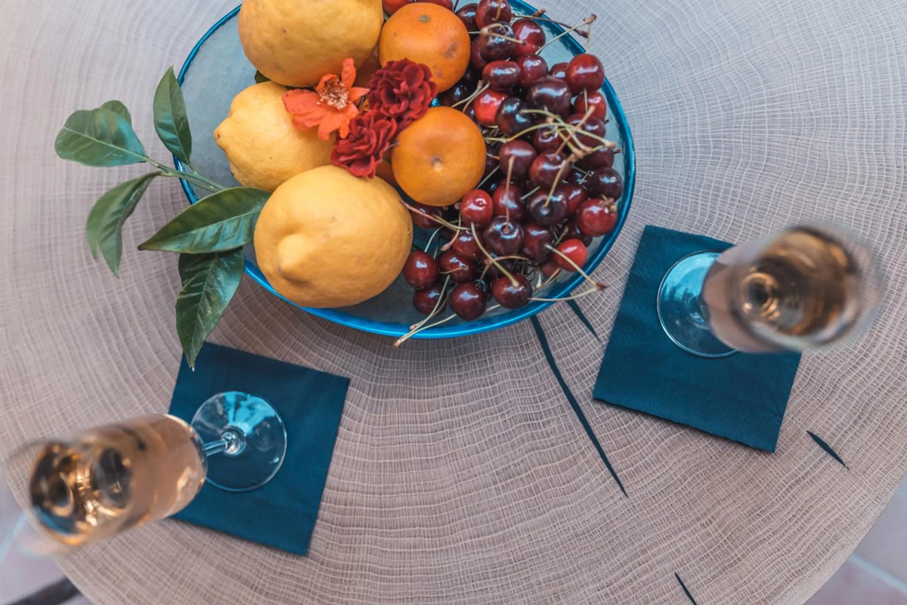 Food close-up in Médousa Bistrot & Suites