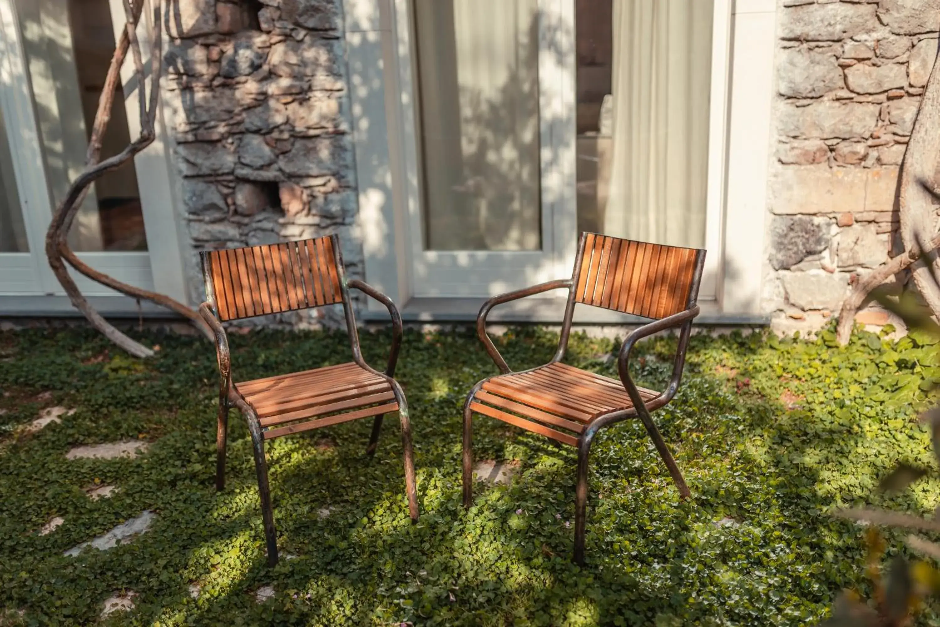 Garden view in Médousa Bistrot & Suites Garden view in Médousa Bistrot & Suites