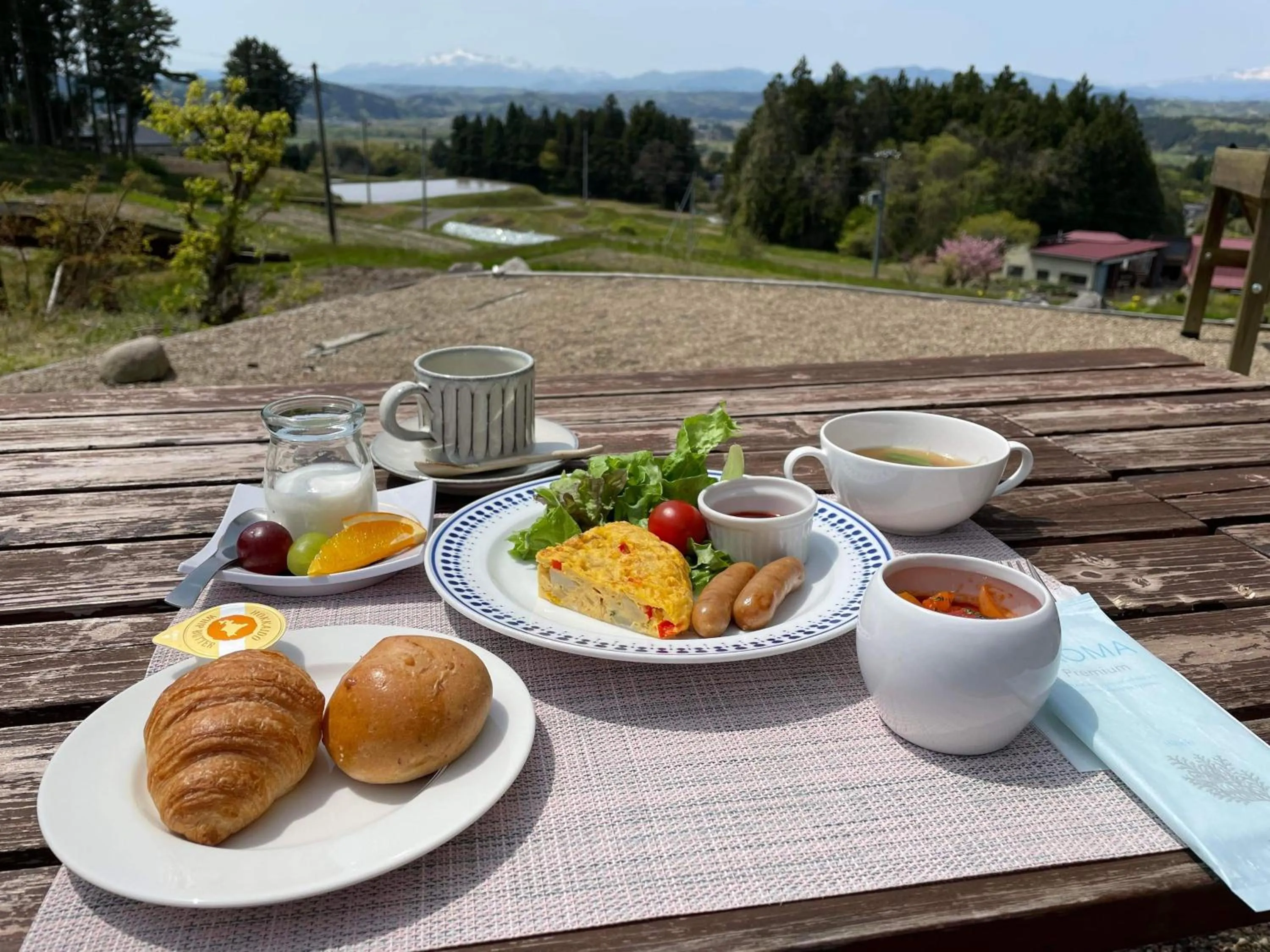 Breakfast in Hiraizumi Club -farm&resort- Vacation Stay