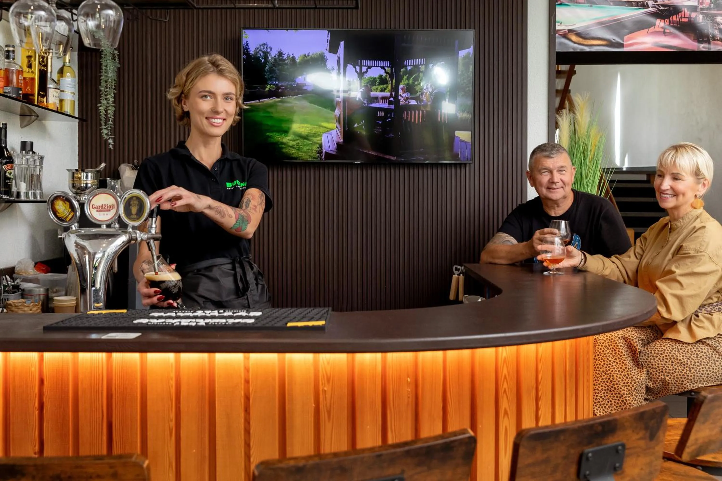 Lounge or bar in Butenas Hotel Tyla