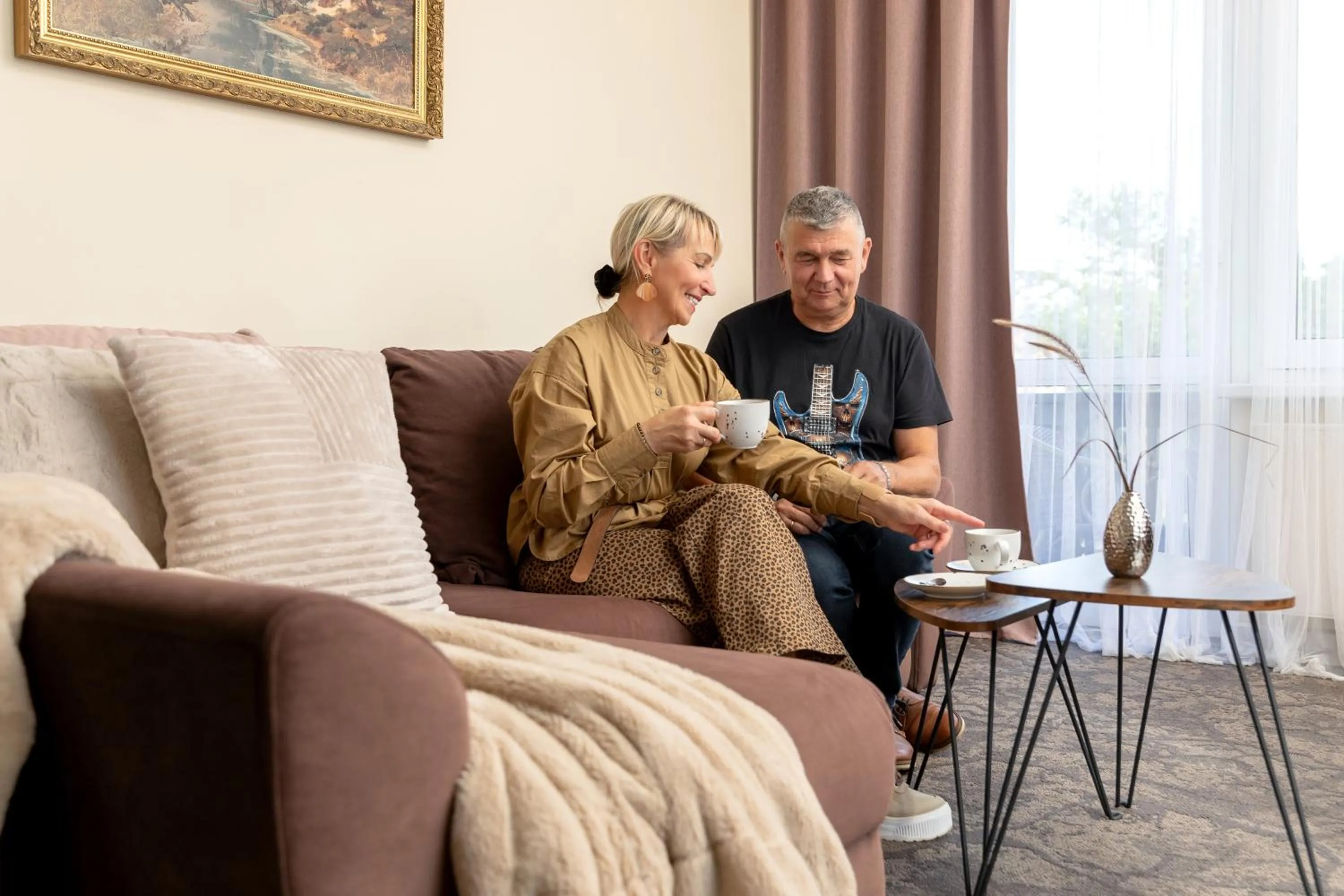 Living room in Butenas Hotel Tyla