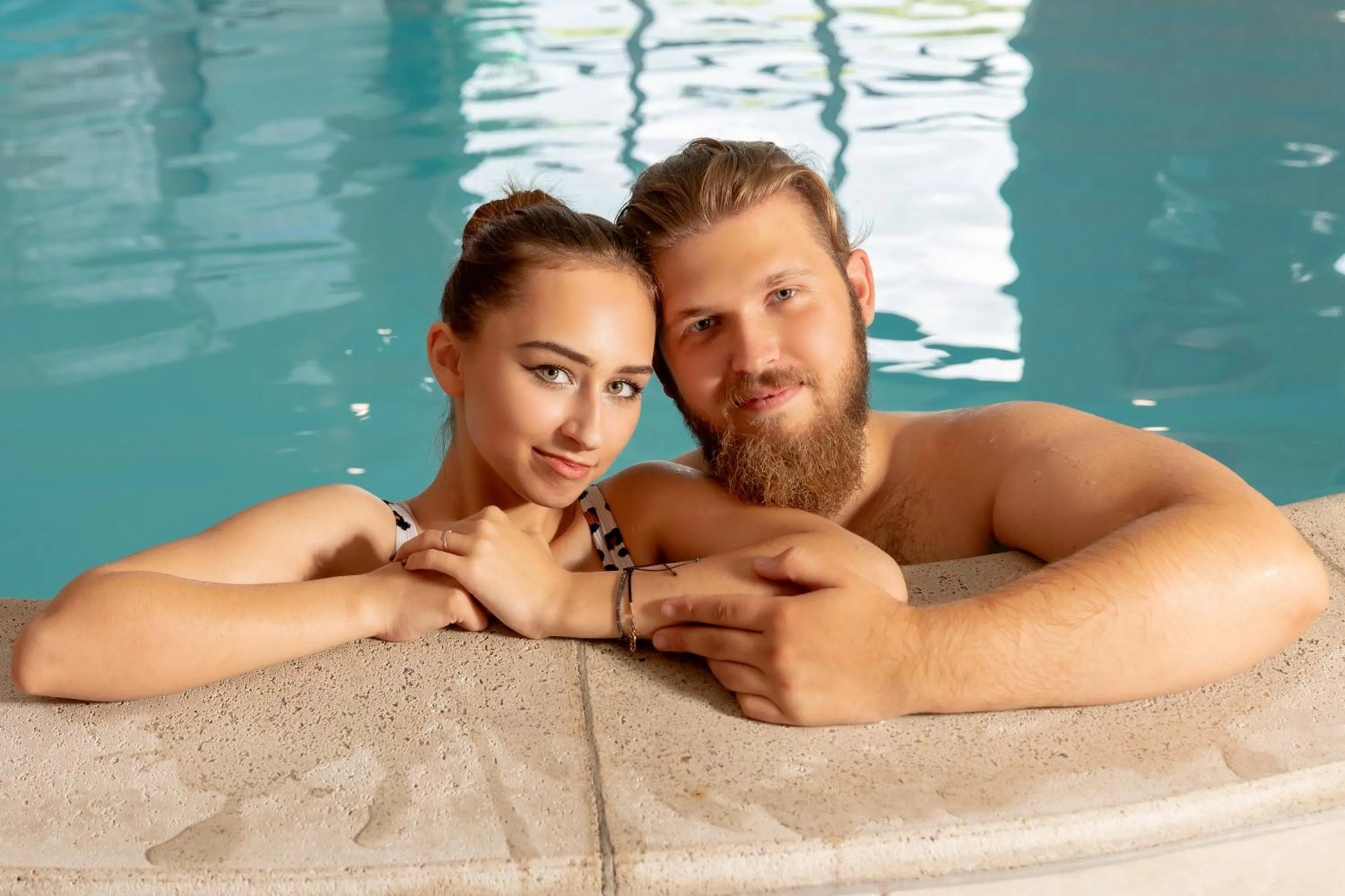 Swimming pool in Butenas Hotel Tyla