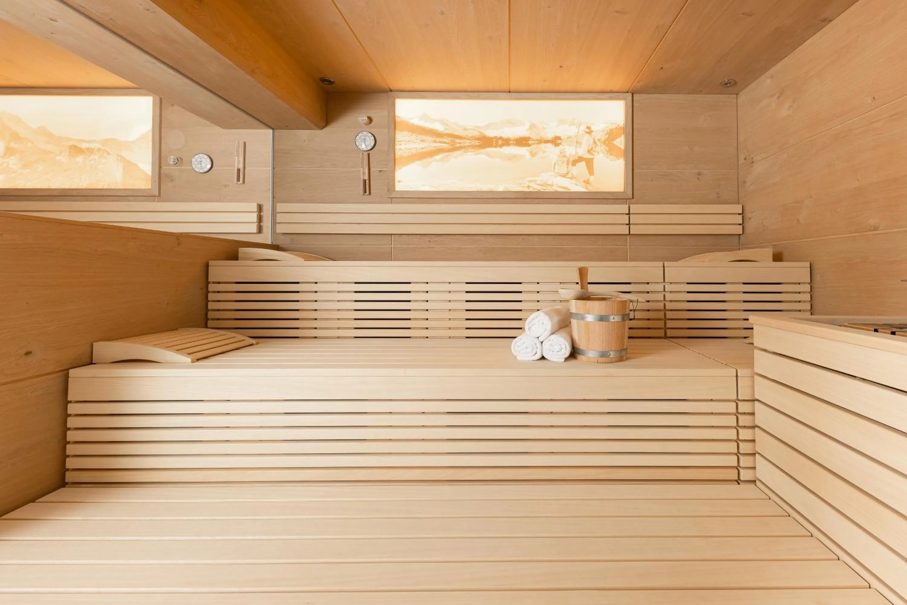 Sauna in Hotel Alphof Stubaital