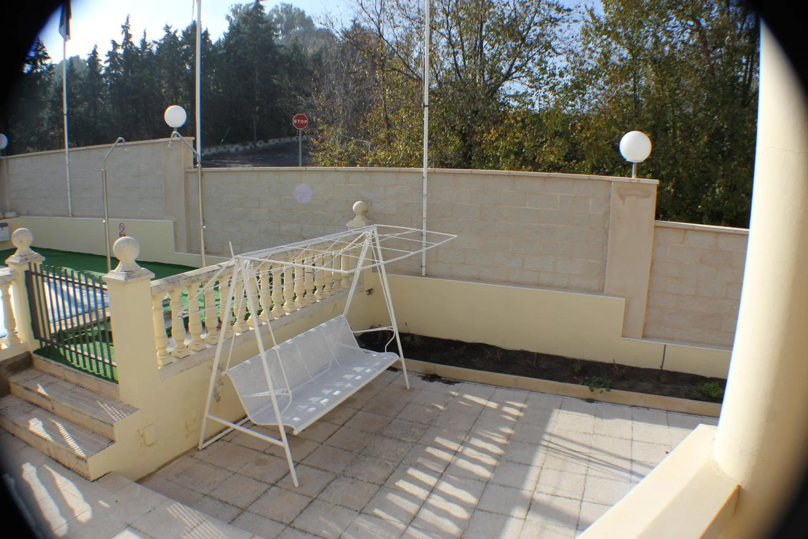 Patio in Hotel Las Nieves
