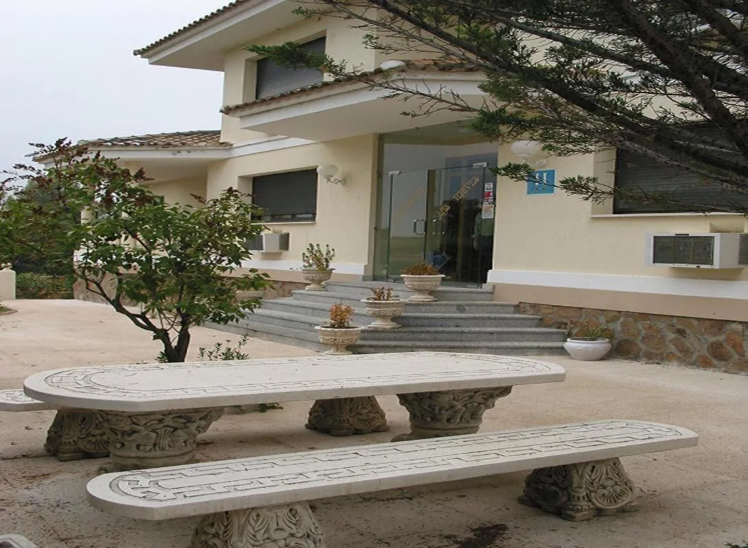 Patio in Hotel Las Nieves