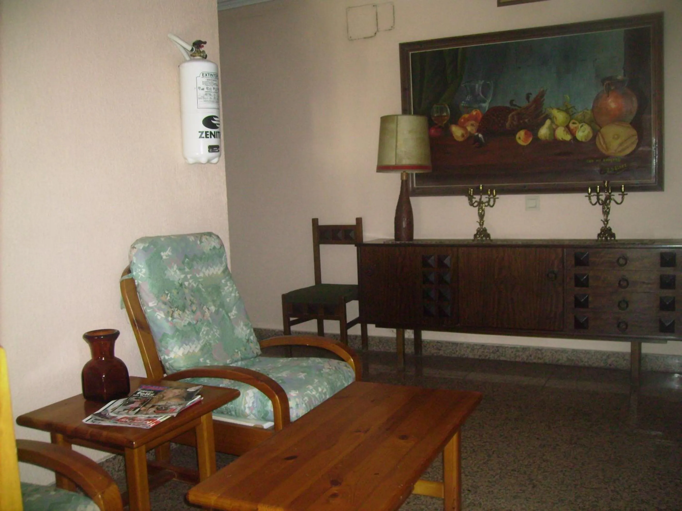 Seating area in Hotel Las Nieves