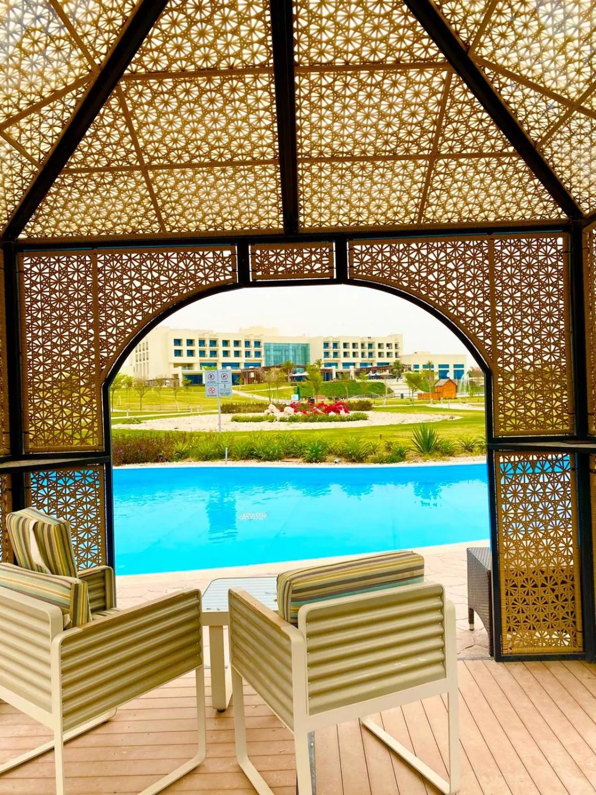 Pool view in Retaj Salwa Resort & Spa