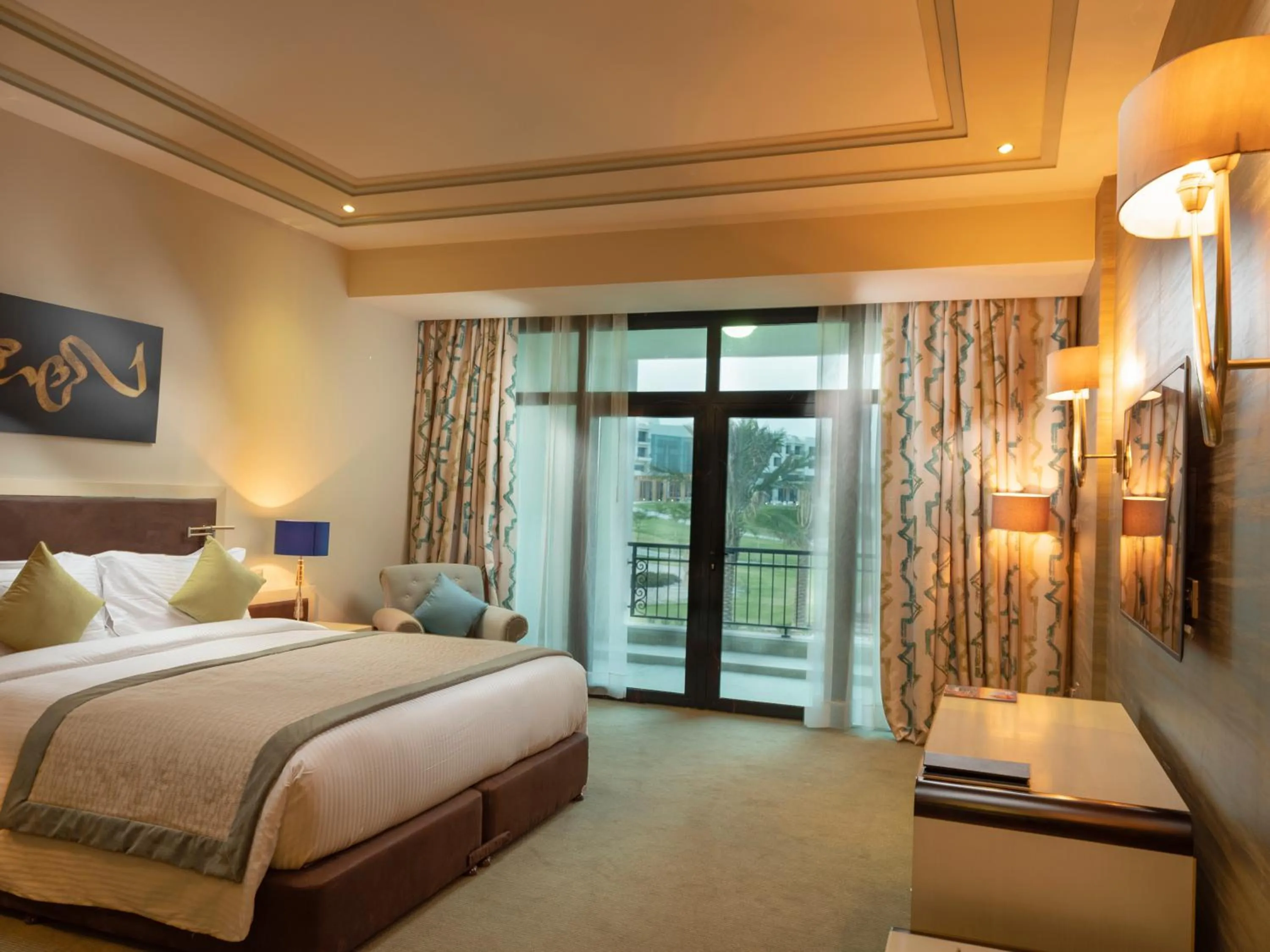 Bedroom, Bed in Retaj Salwa Resort & Spa