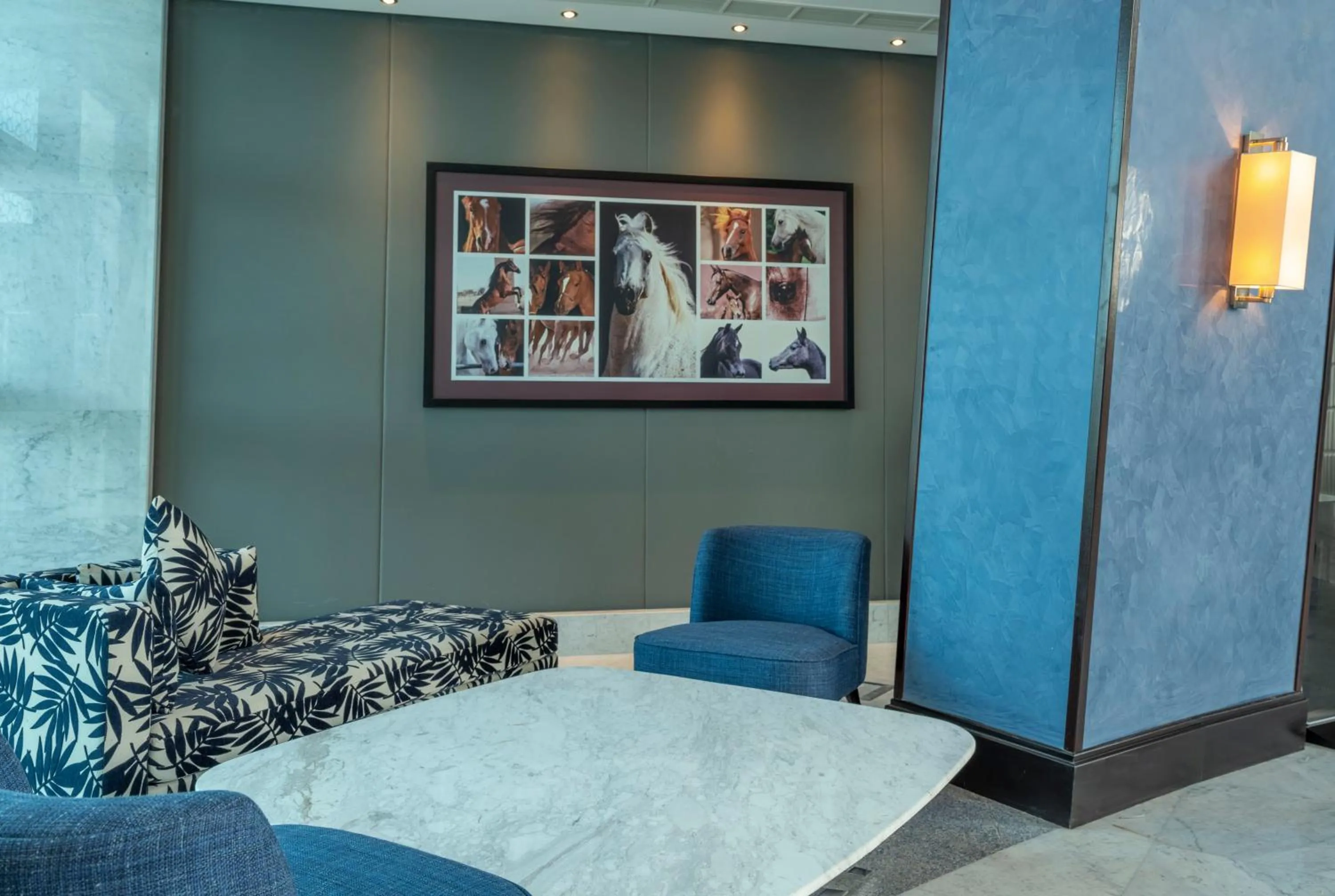 Lobby or reception, Bed in Retaj Salwa Resort & Spa