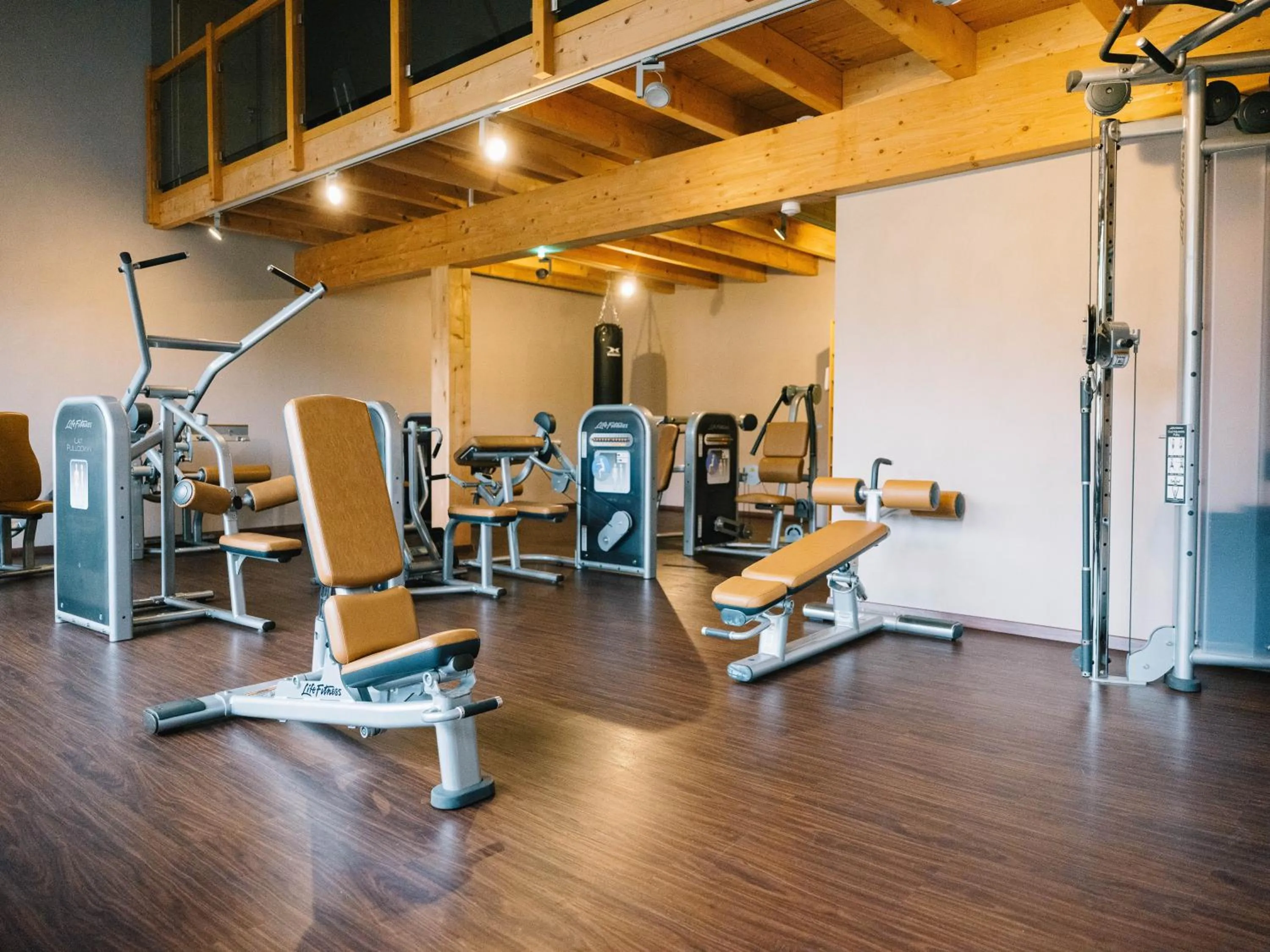 Fitness centre/facilities in hotel zentlinde