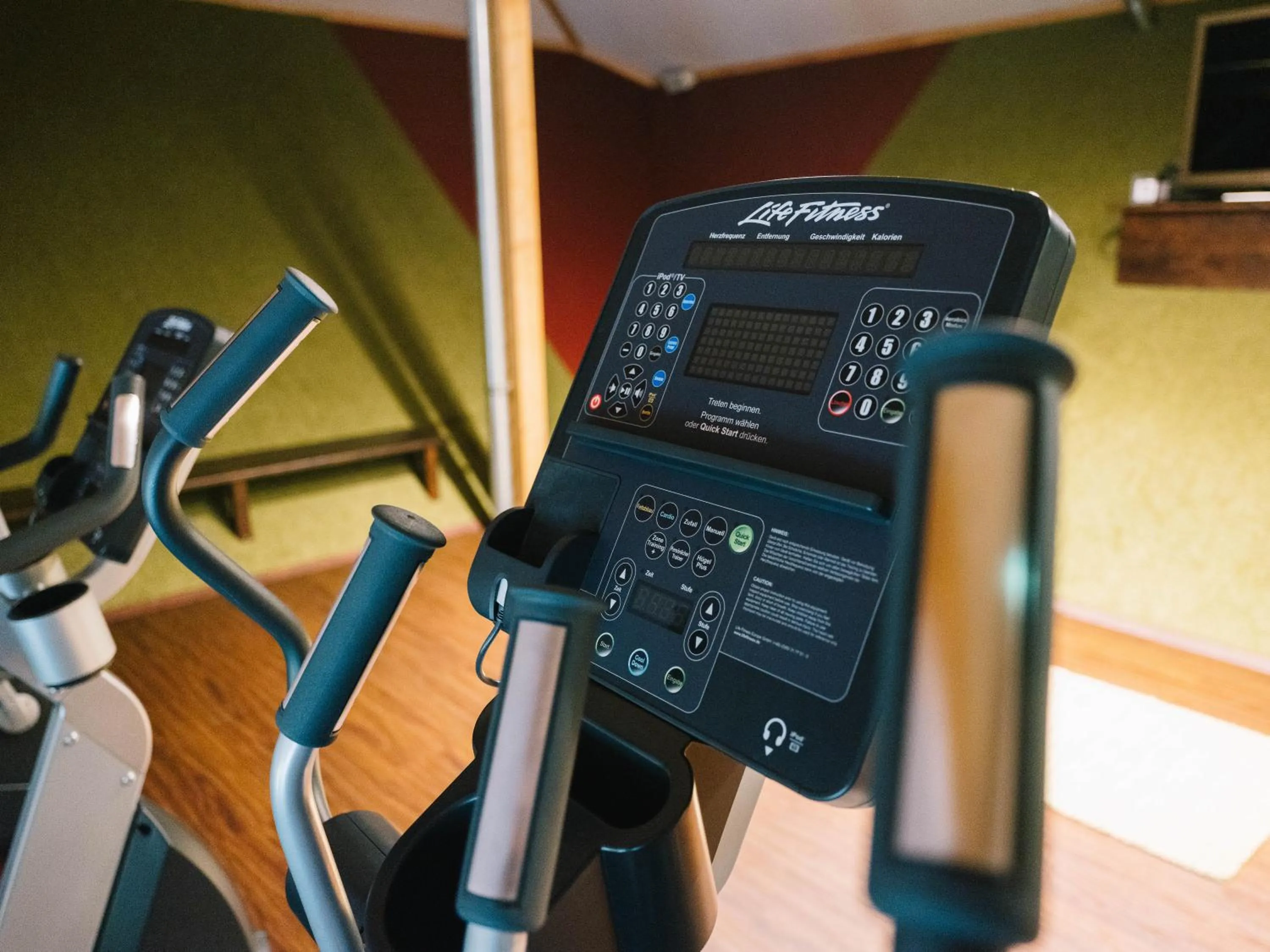 Fitness centre/facilities in hotel zentlinde