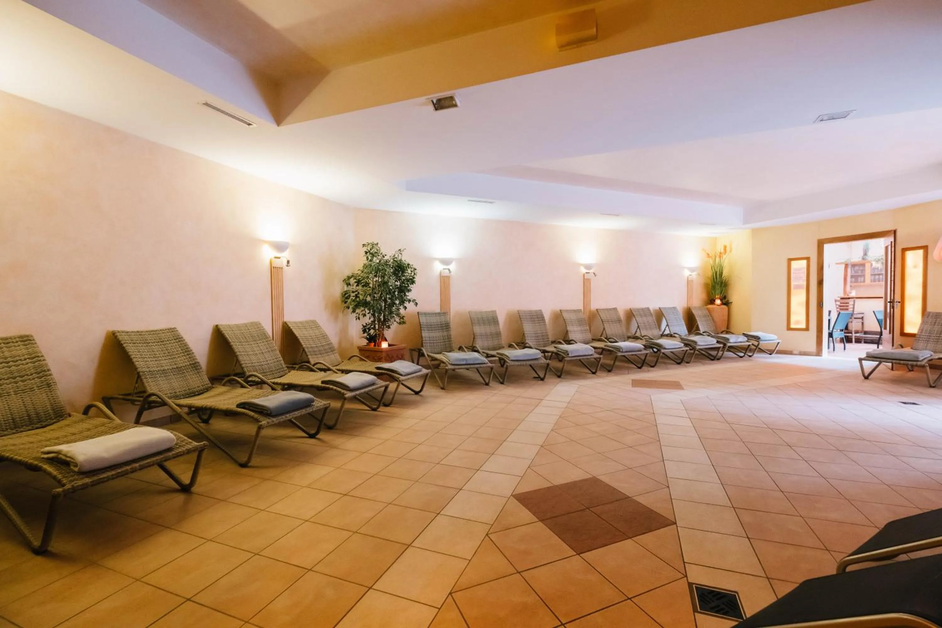 Spa and wellness centre/facilities in hotel zentlinde
