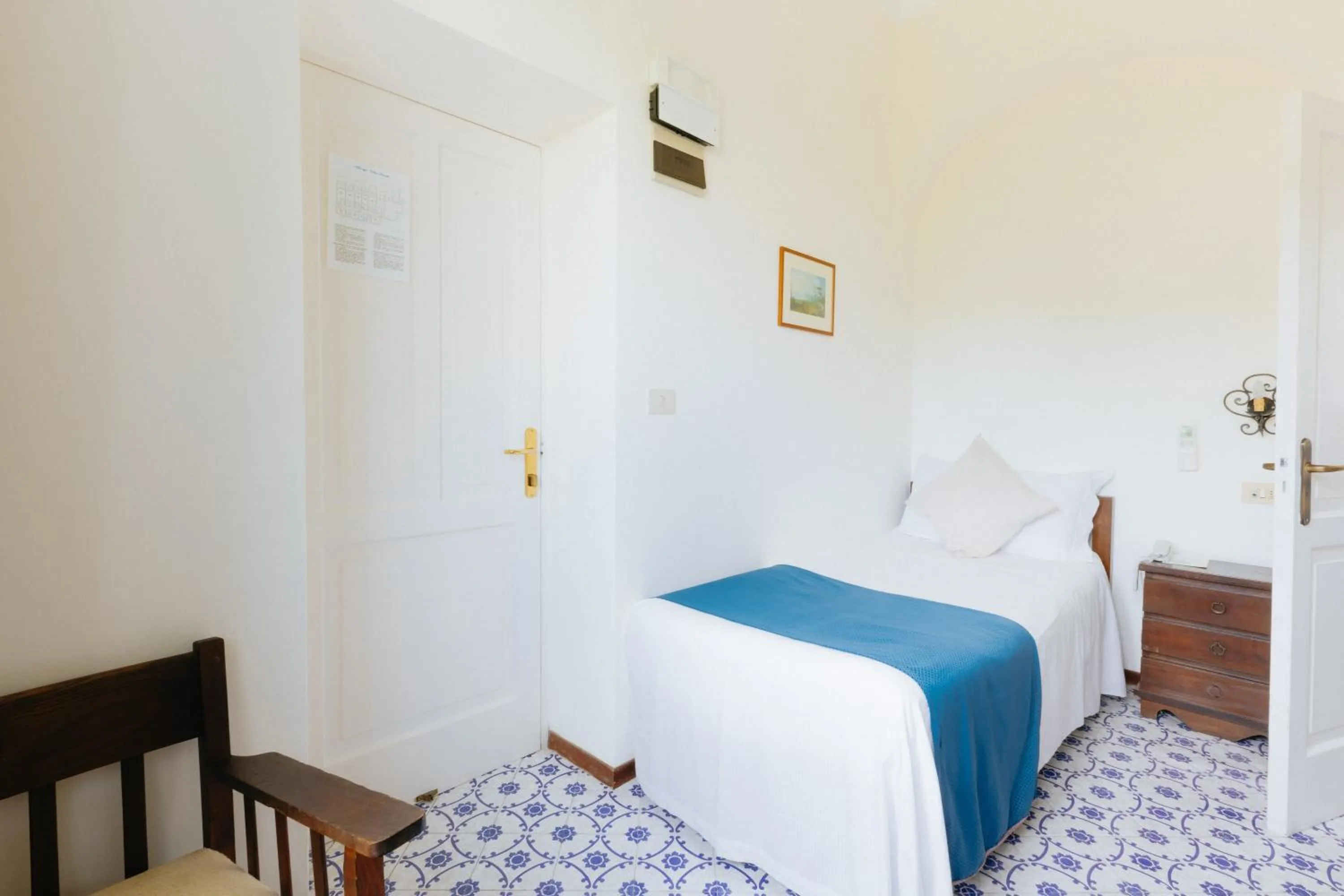 Bed in Hotel Villa Sarah