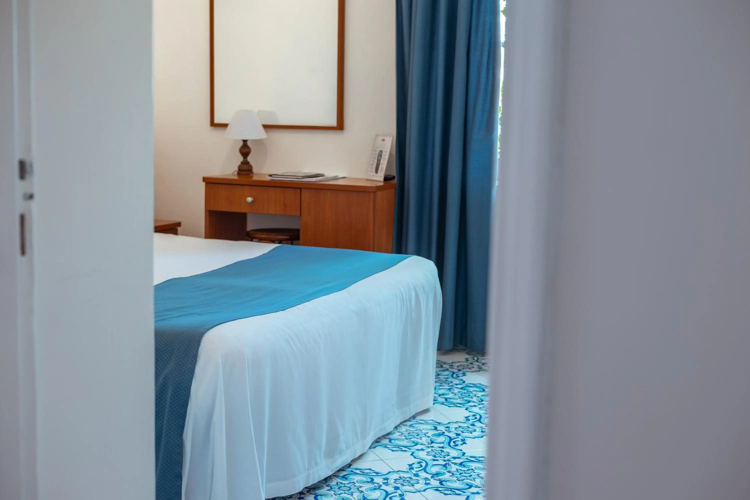 Bed in Hotel Villa Sarah