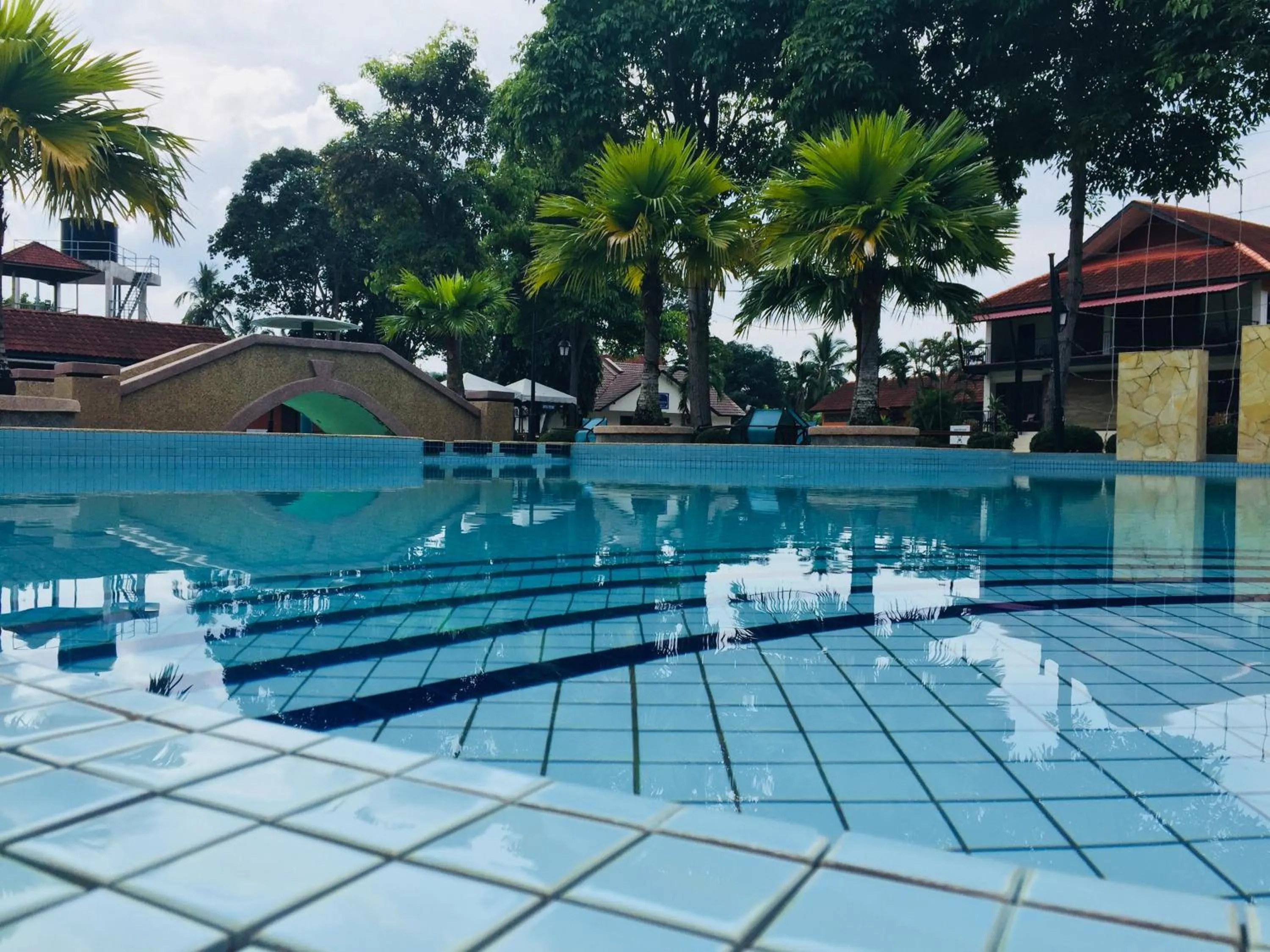 Swimming pool in De Palma Resort Kuala Selangor