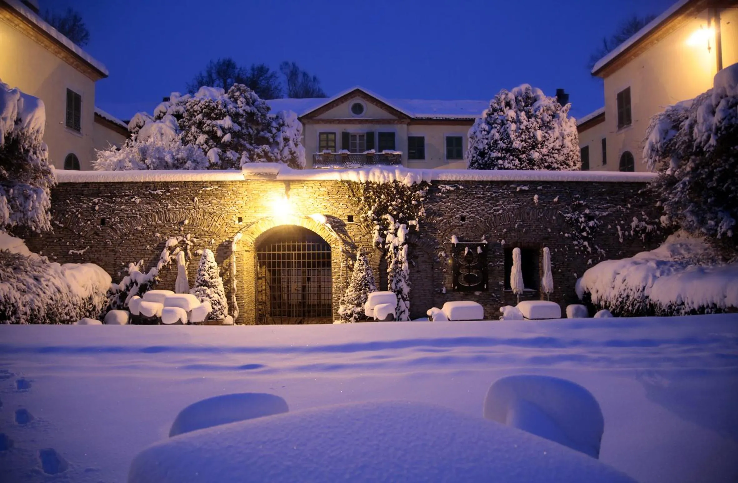 Facade/entrance in Relais San Maurizio