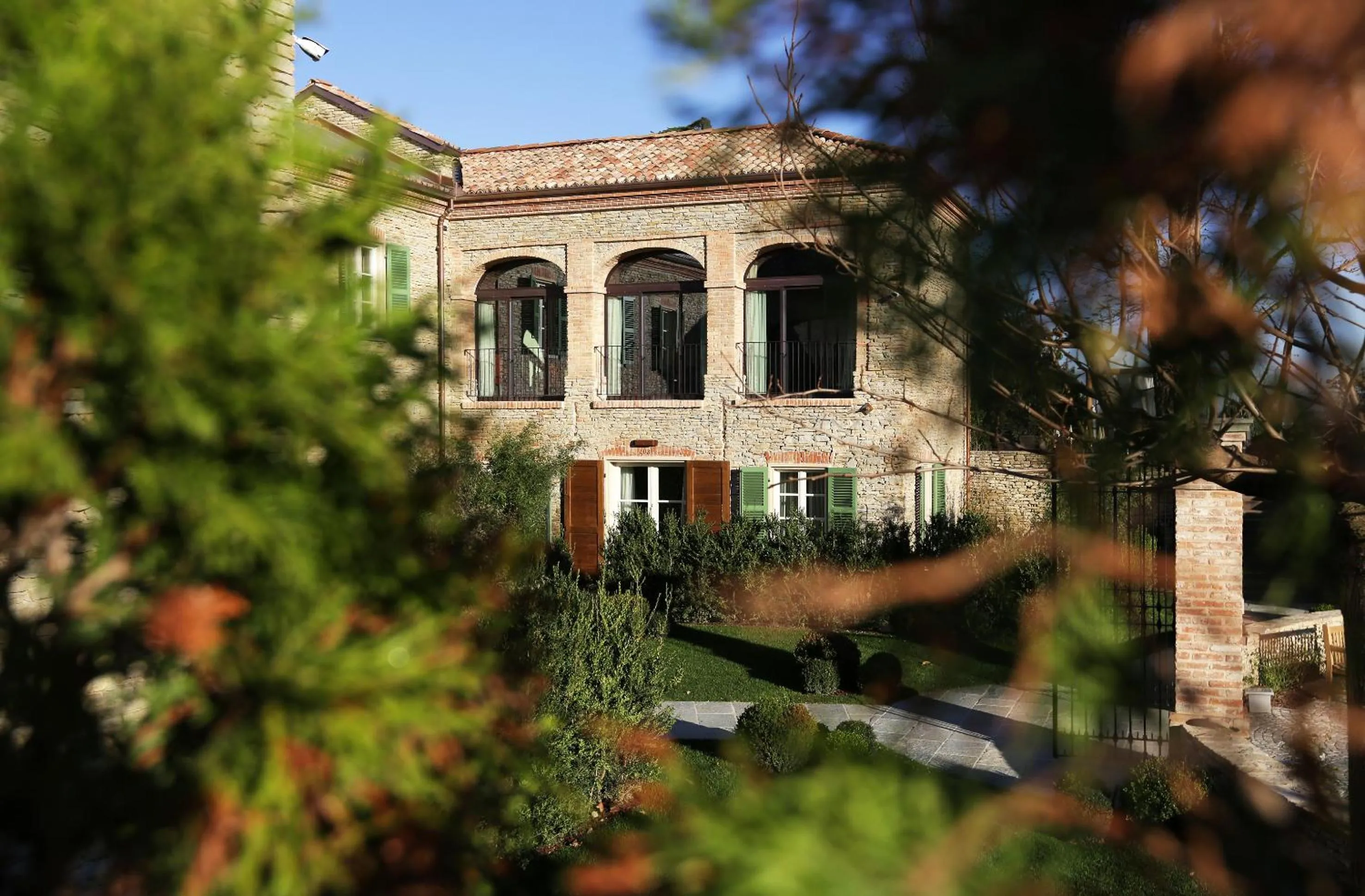 Facade/entrance in Relais San Maurizio