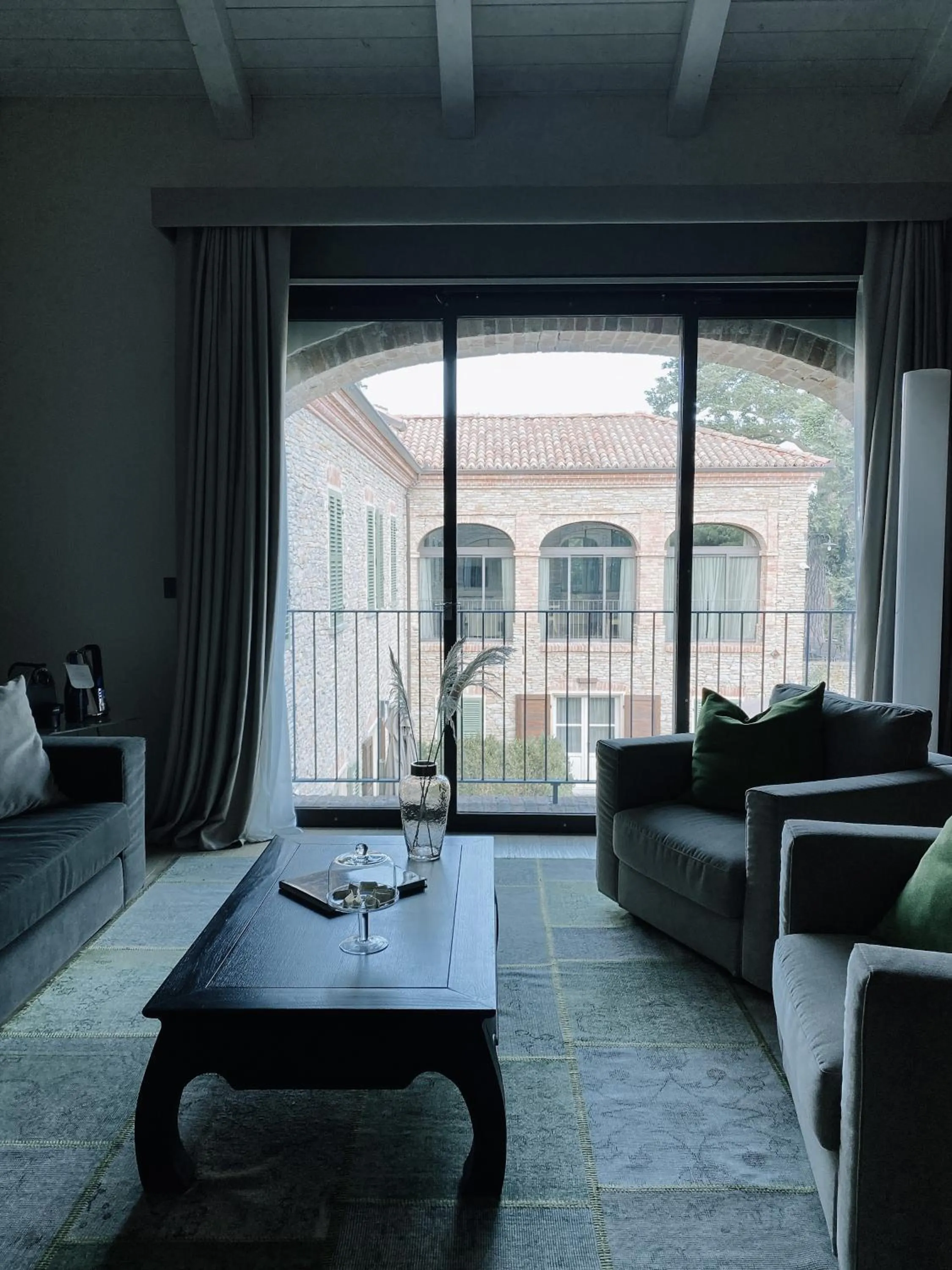 Seating area in Relais San Maurizio