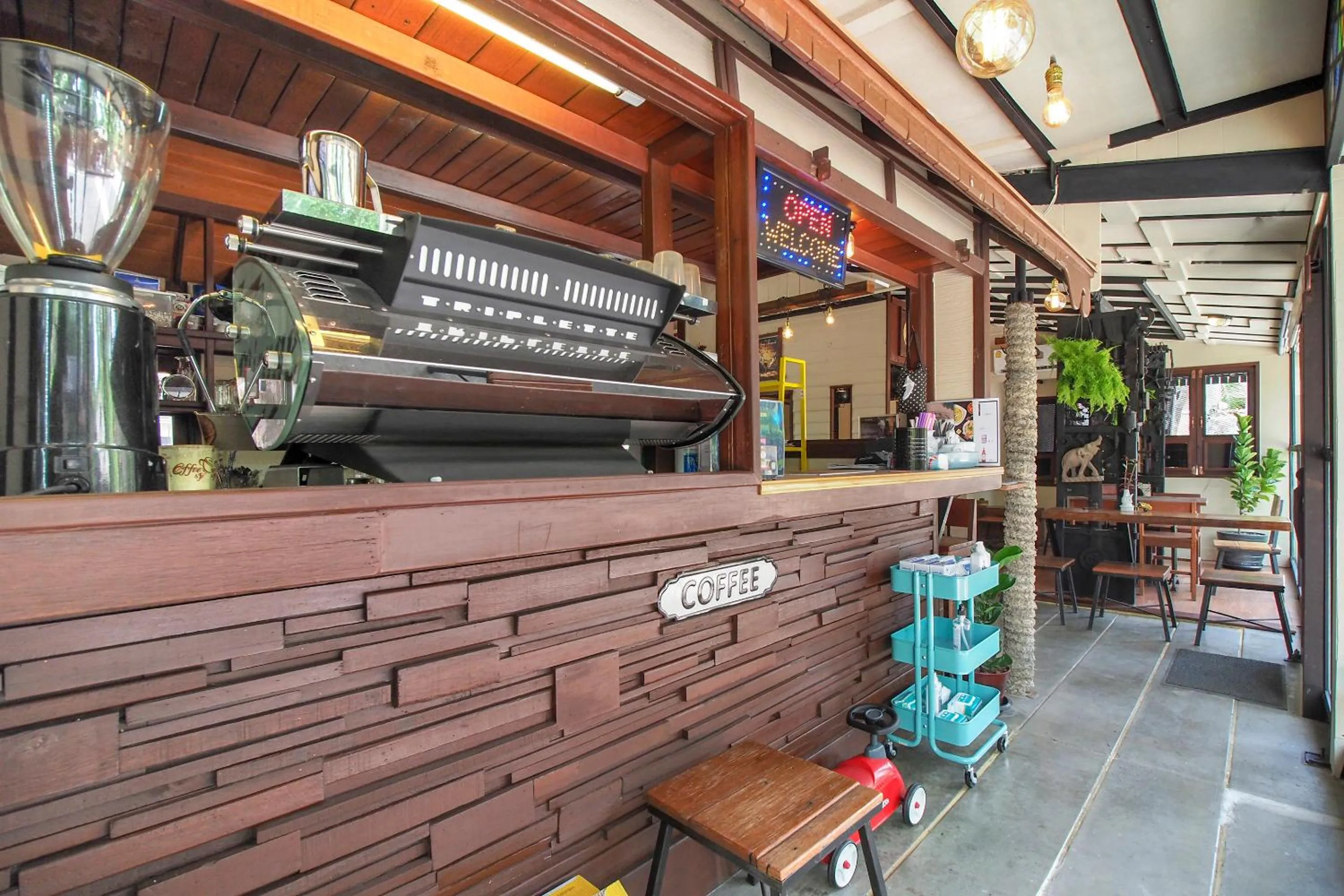 Lobby or reception in Suankaew Art Cottage