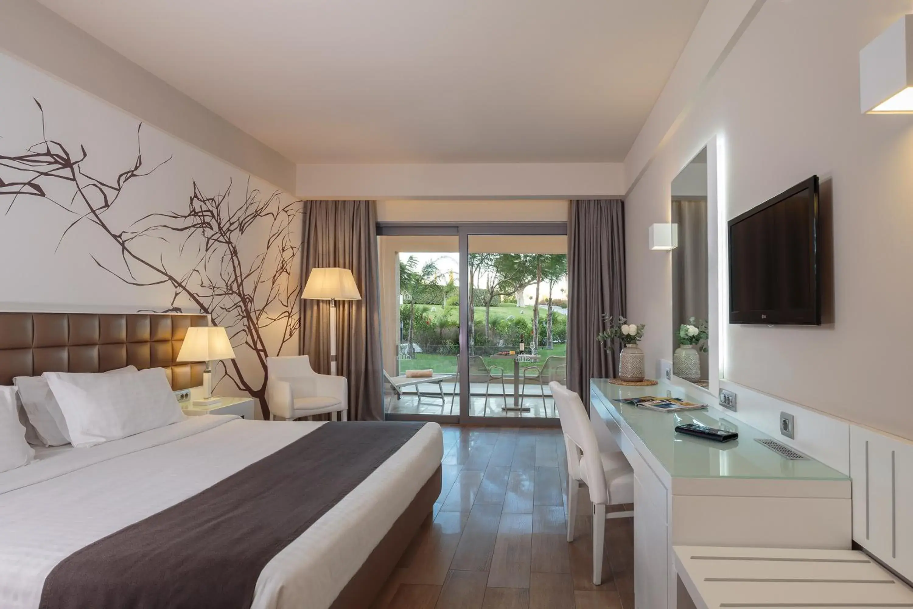 Bed in Princess Andriana Resort & Spa - Ultra All-Inclusive Bed in Princess Andriana Resort & Spa - Ultra All-Inclusive