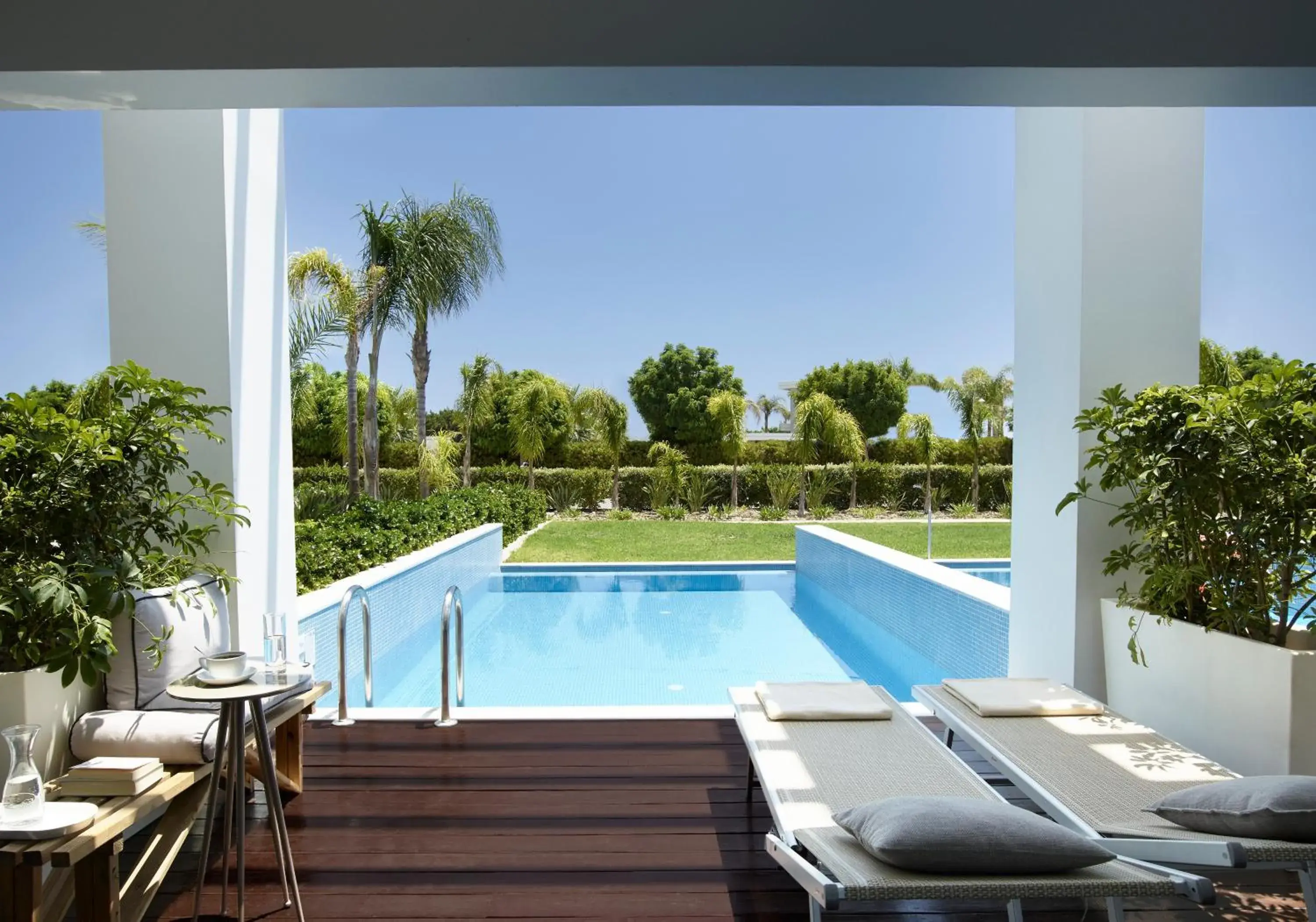 Swimming pool in Princess Andriana Resort & Spa - Ultra All-Inclusive Swimming pool in Princess Andriana Resort & Spa - Ultra All-Inclusive