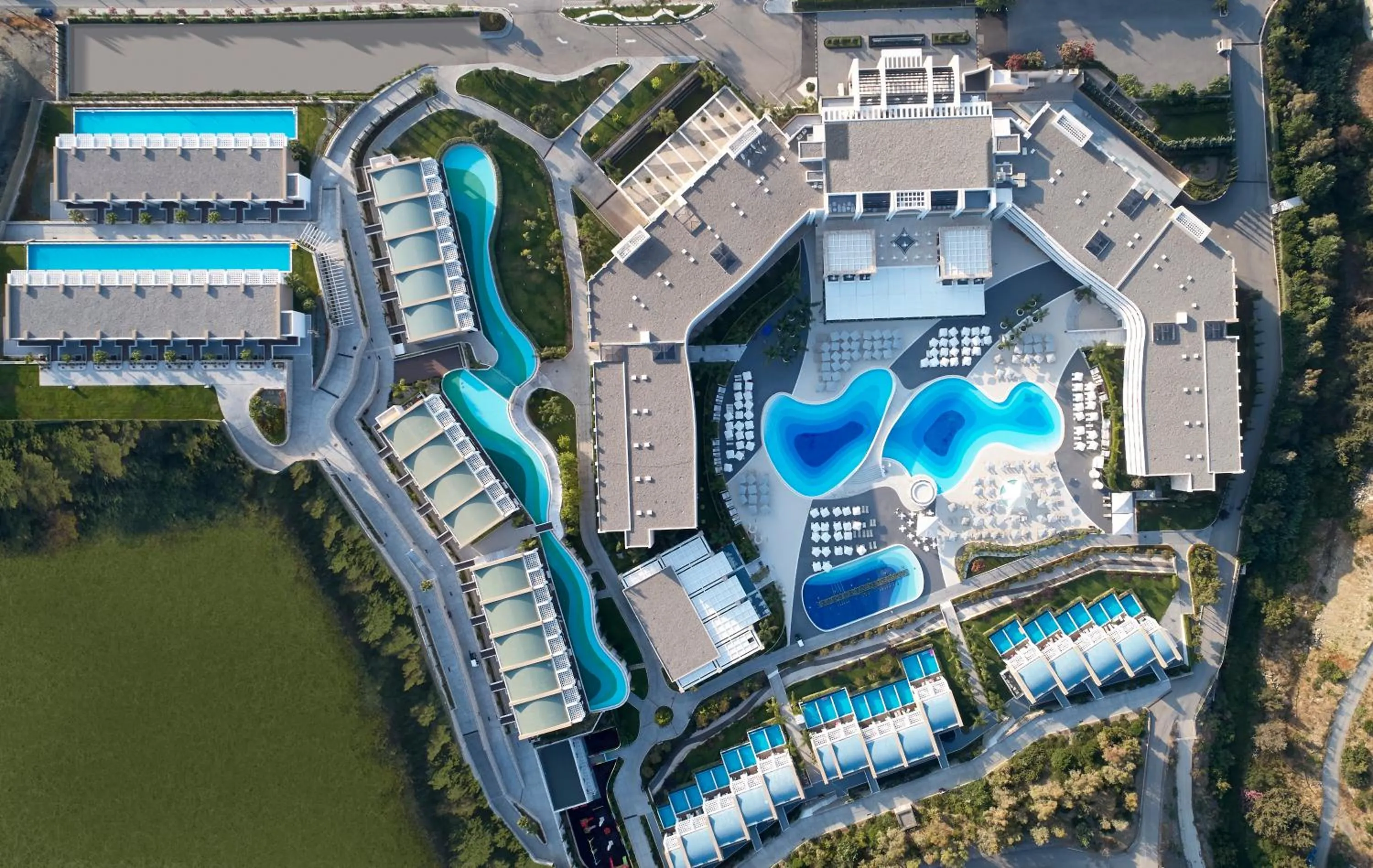 Bird's eye view in Princess Andriana Resort & Spa - Ultra All-Inclusive