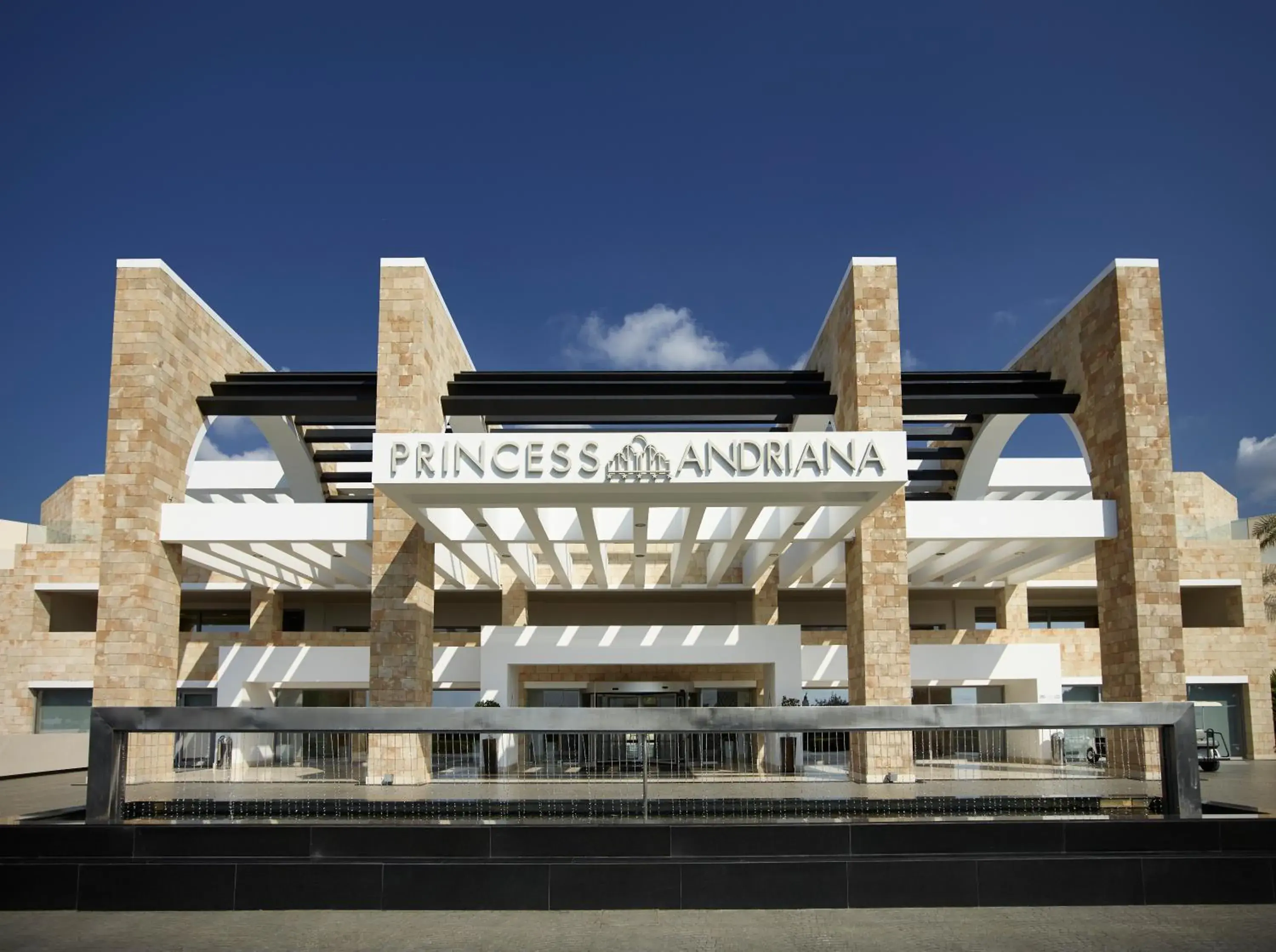 Facade/entrance in Princess Andriana Resort & Spa - Ultra All-Inclusive Facade/entrance in Princess Andriana Resort & Spa - Ultra All-Inclusive