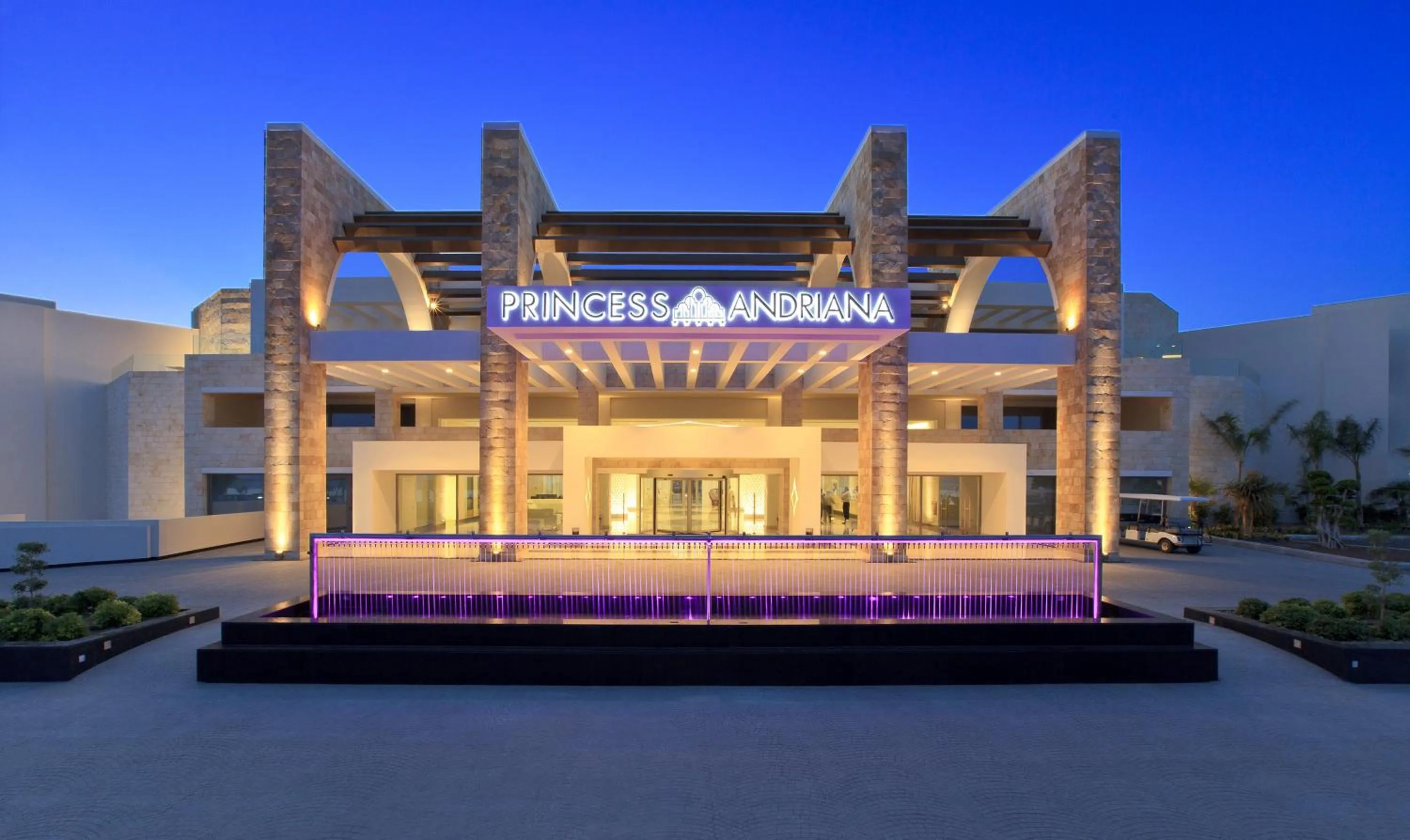 Facade/entrance in Princess Andriana Resort & Spa - Ultra All-Inclusive