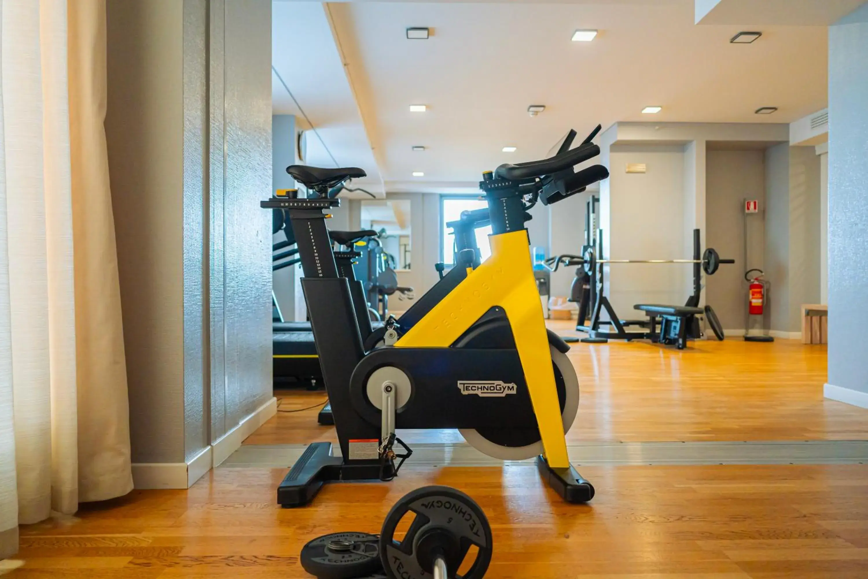 Fitness centre/facilities in Parco Dei Principi Hotel Congress & SPA Fitness centre/facilities in Parco Dei Principi Hotel Congress & SPA