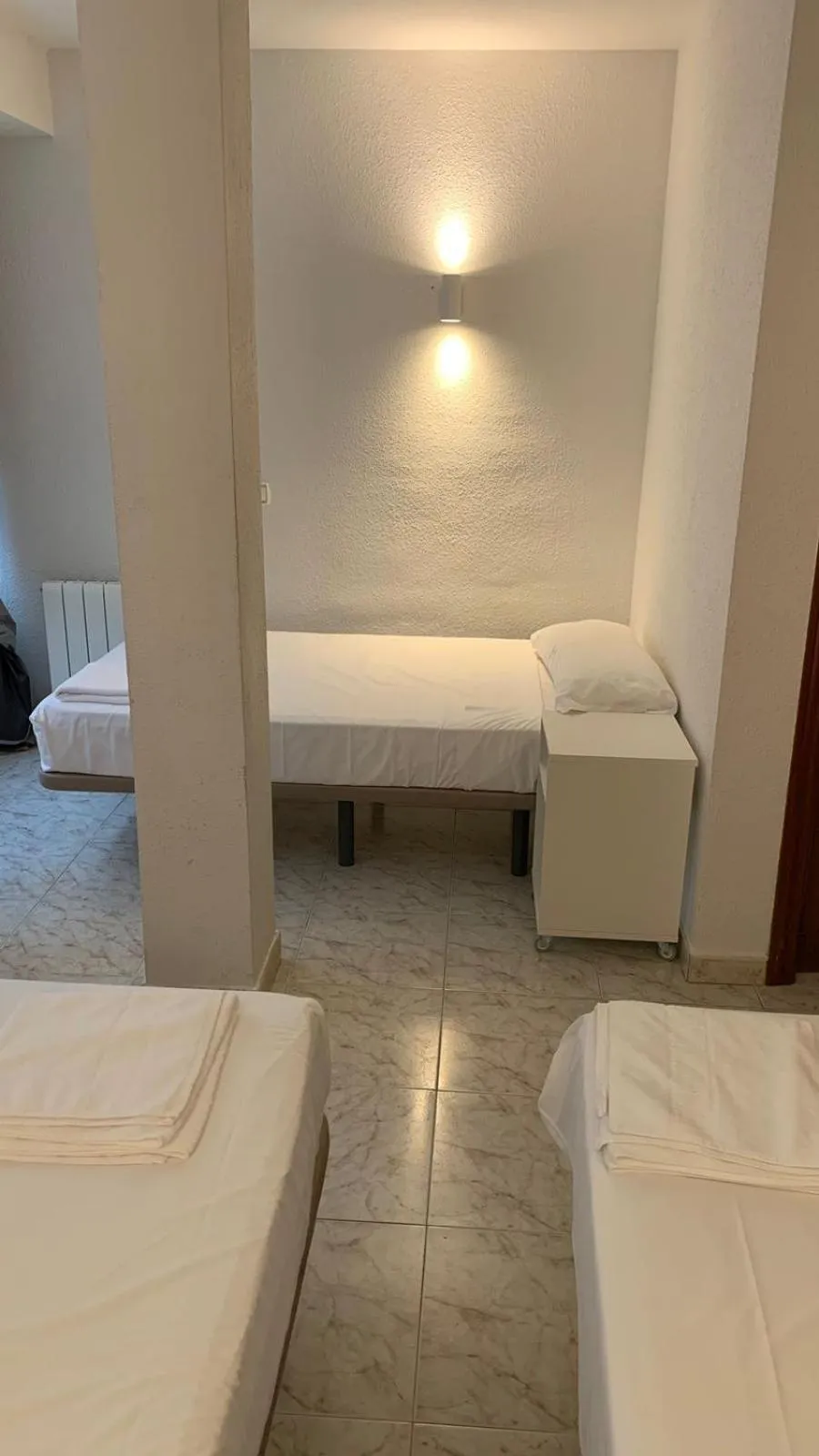 Bed in Hostal la Embajada