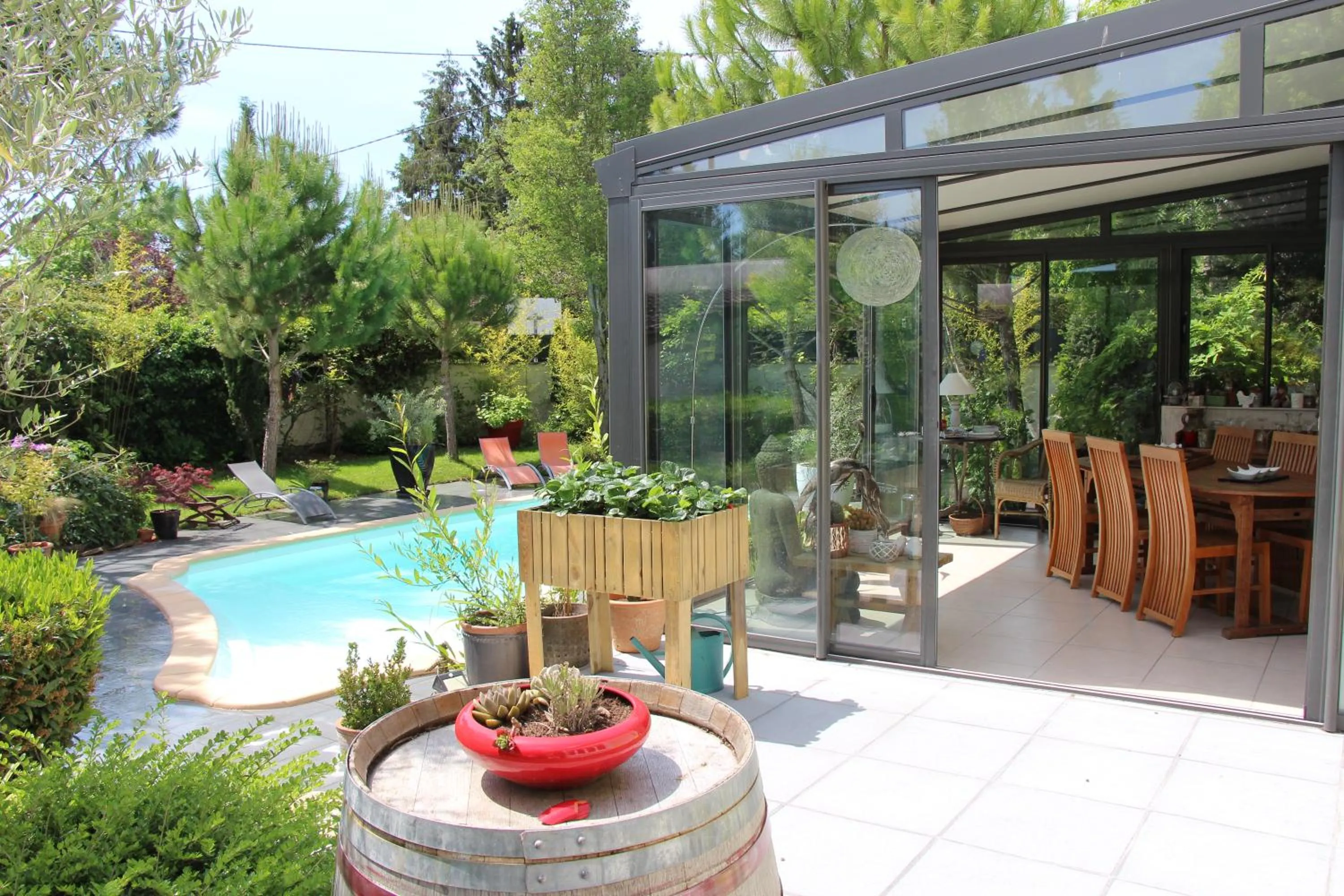 Patio in Le Clos de la Challangette