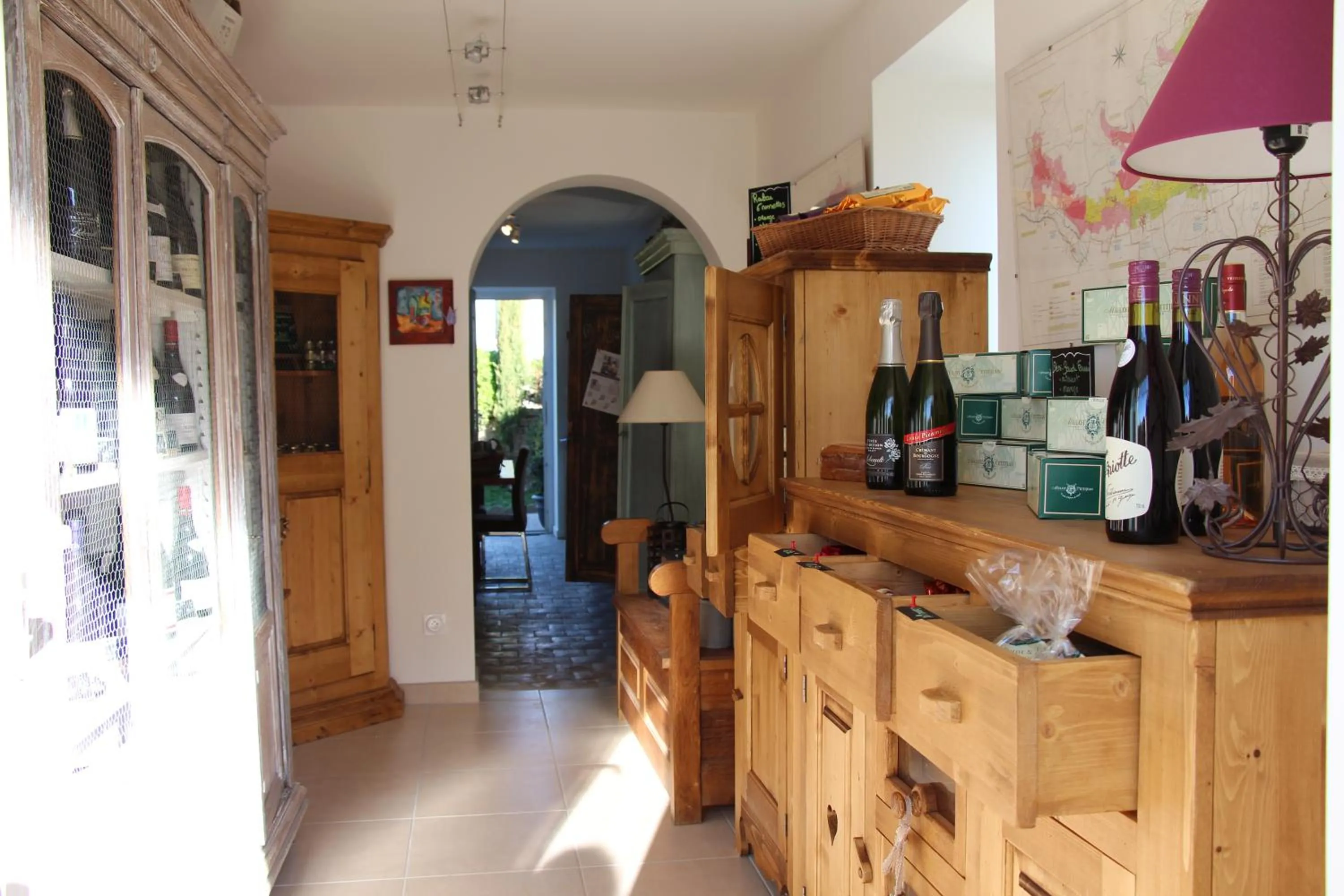 Decorative detail in Le Clos de la Challangette