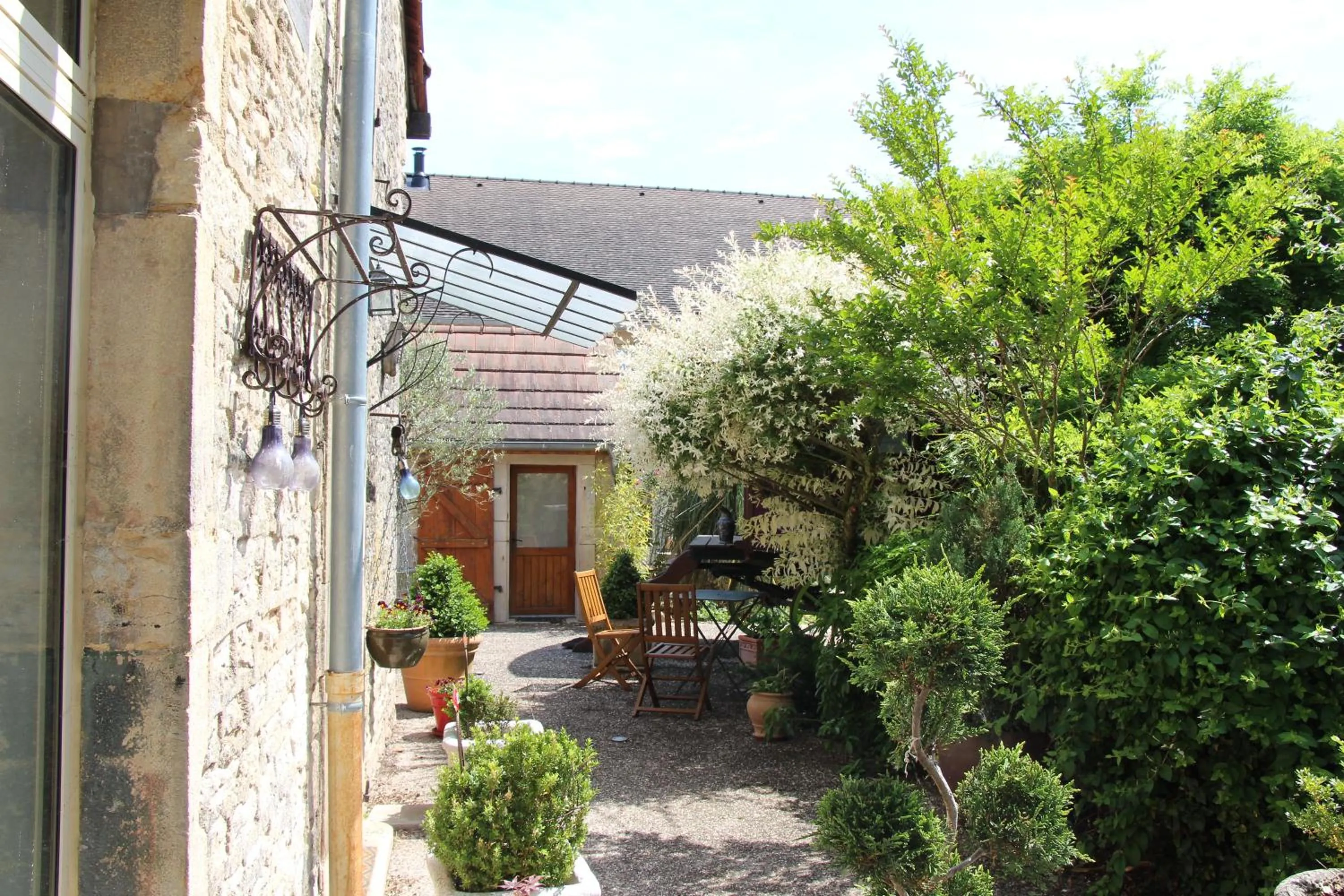 Garden in Le Clos de la Challangette