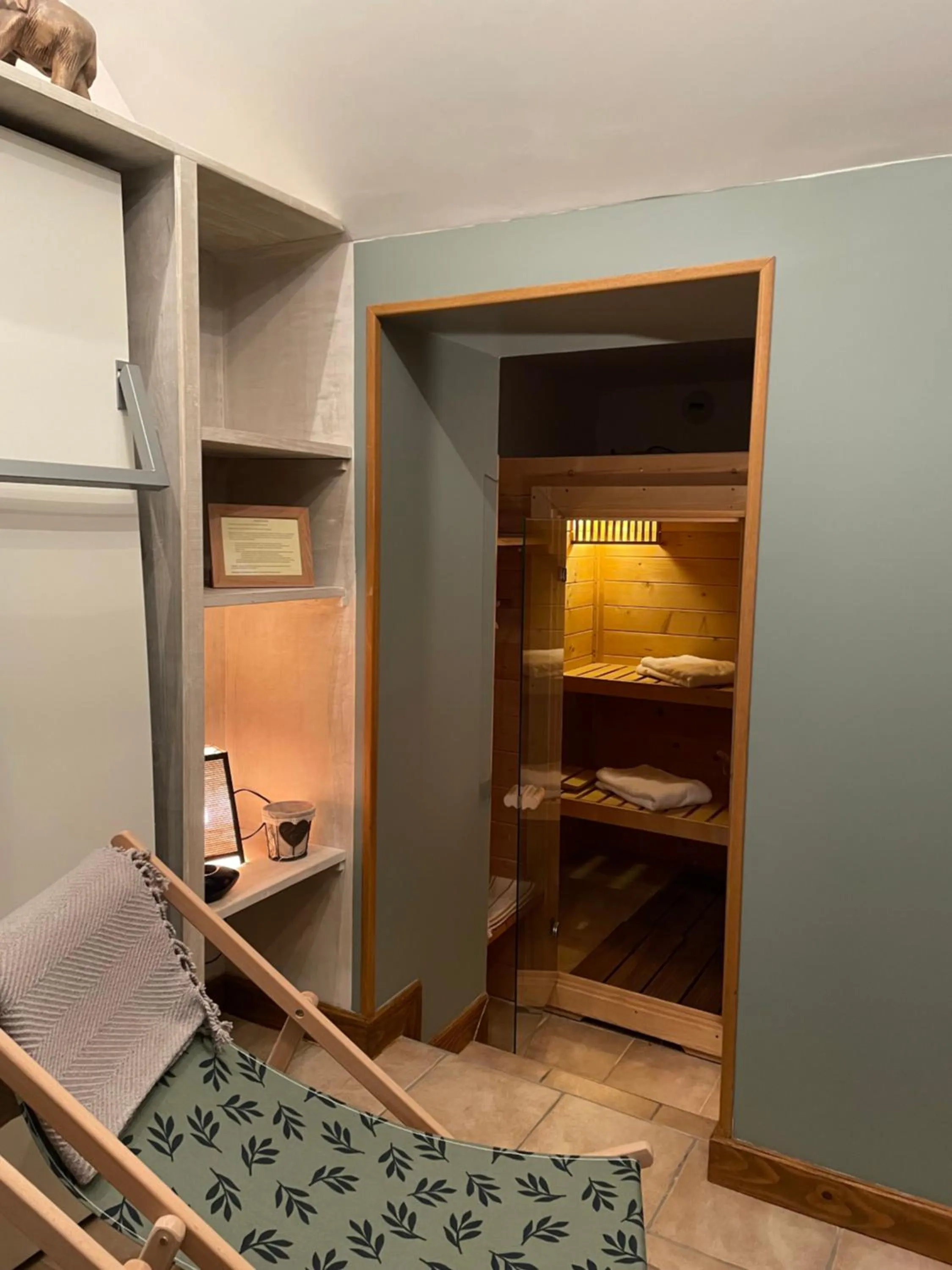 Sauna in Le Clos de la Challangette