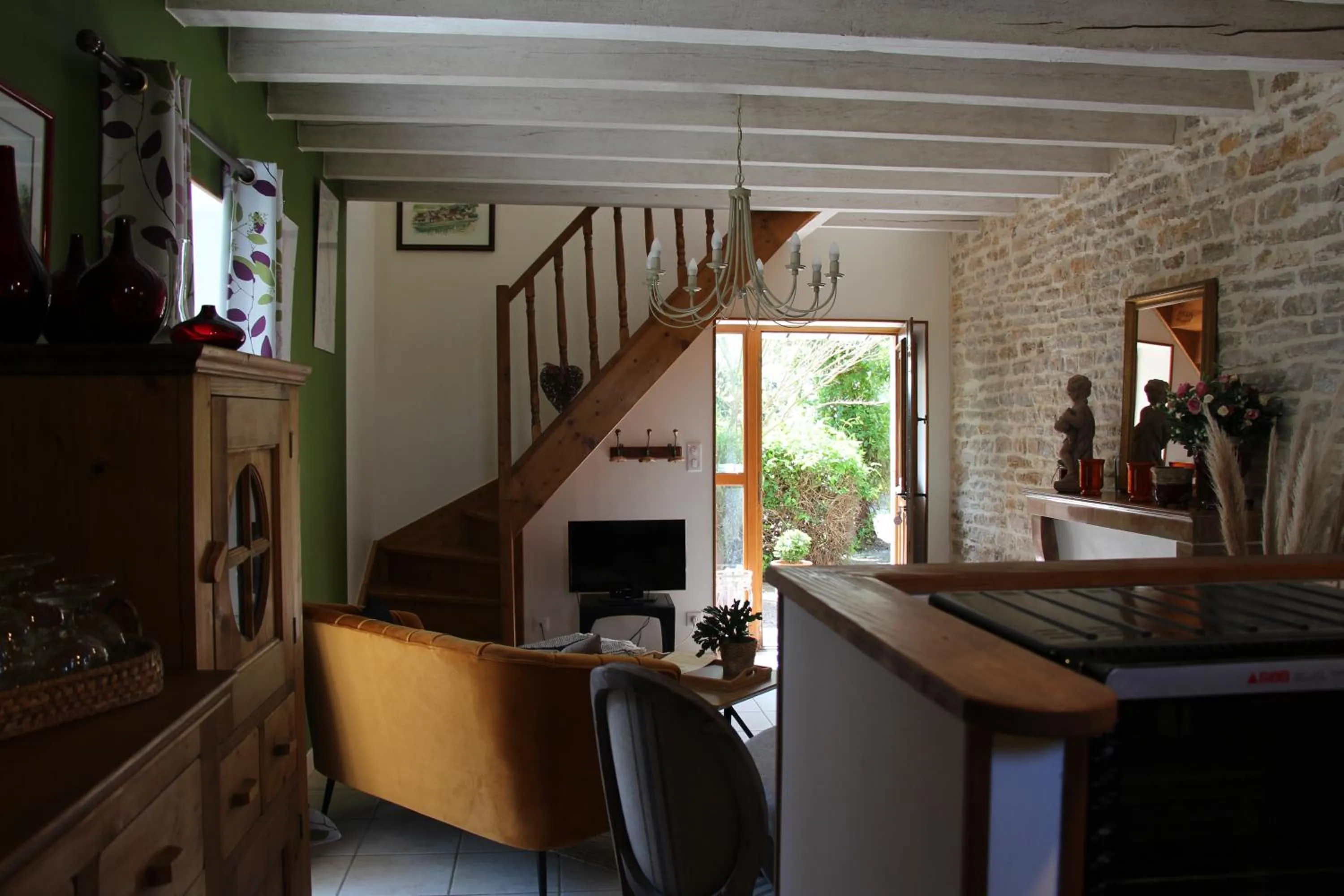 Living room in Le Clos de la Challangette