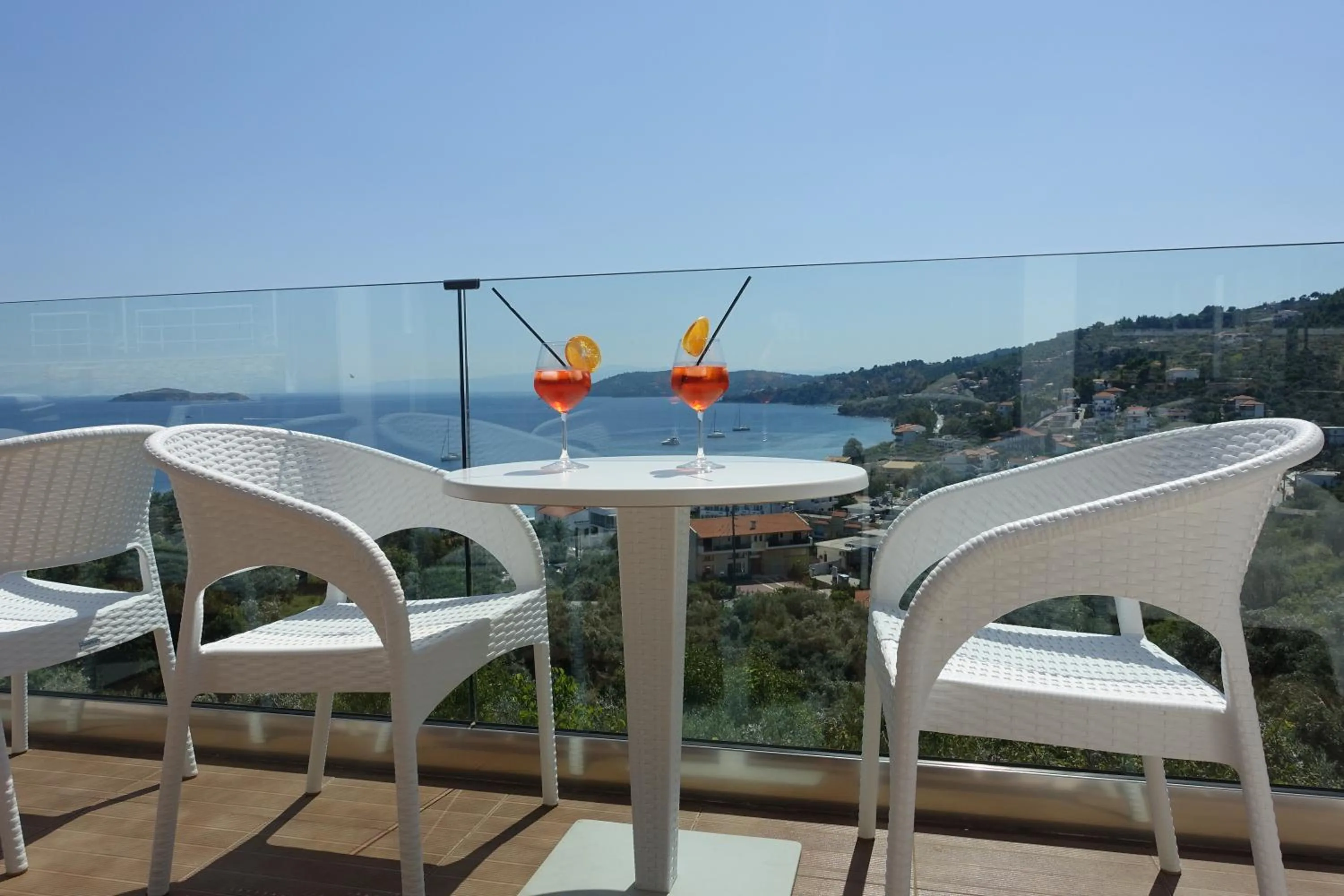 Balcony/Terrace in Hotel Rene