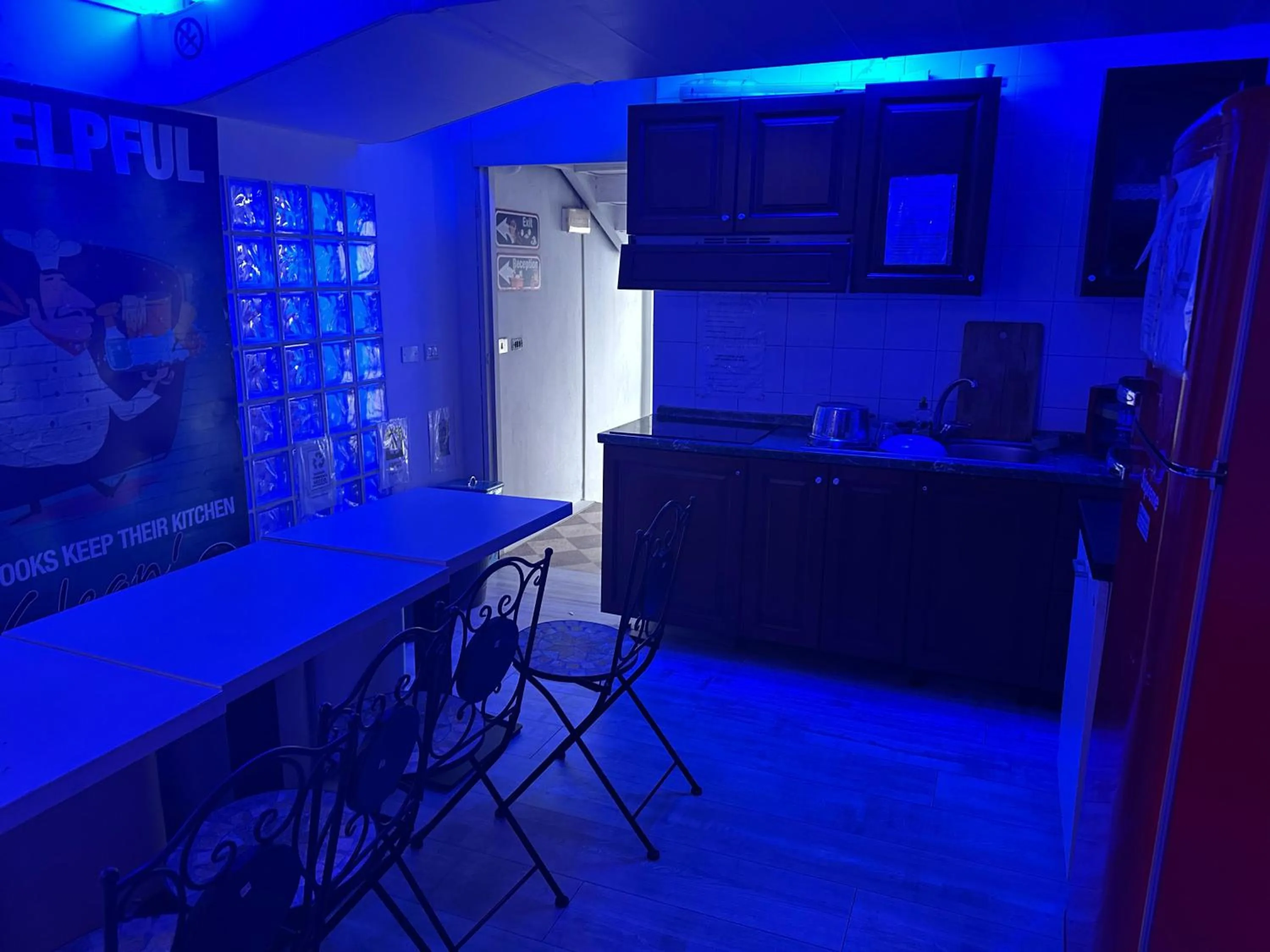 kitchen in NEW GENERATION HOSTEL Milan center